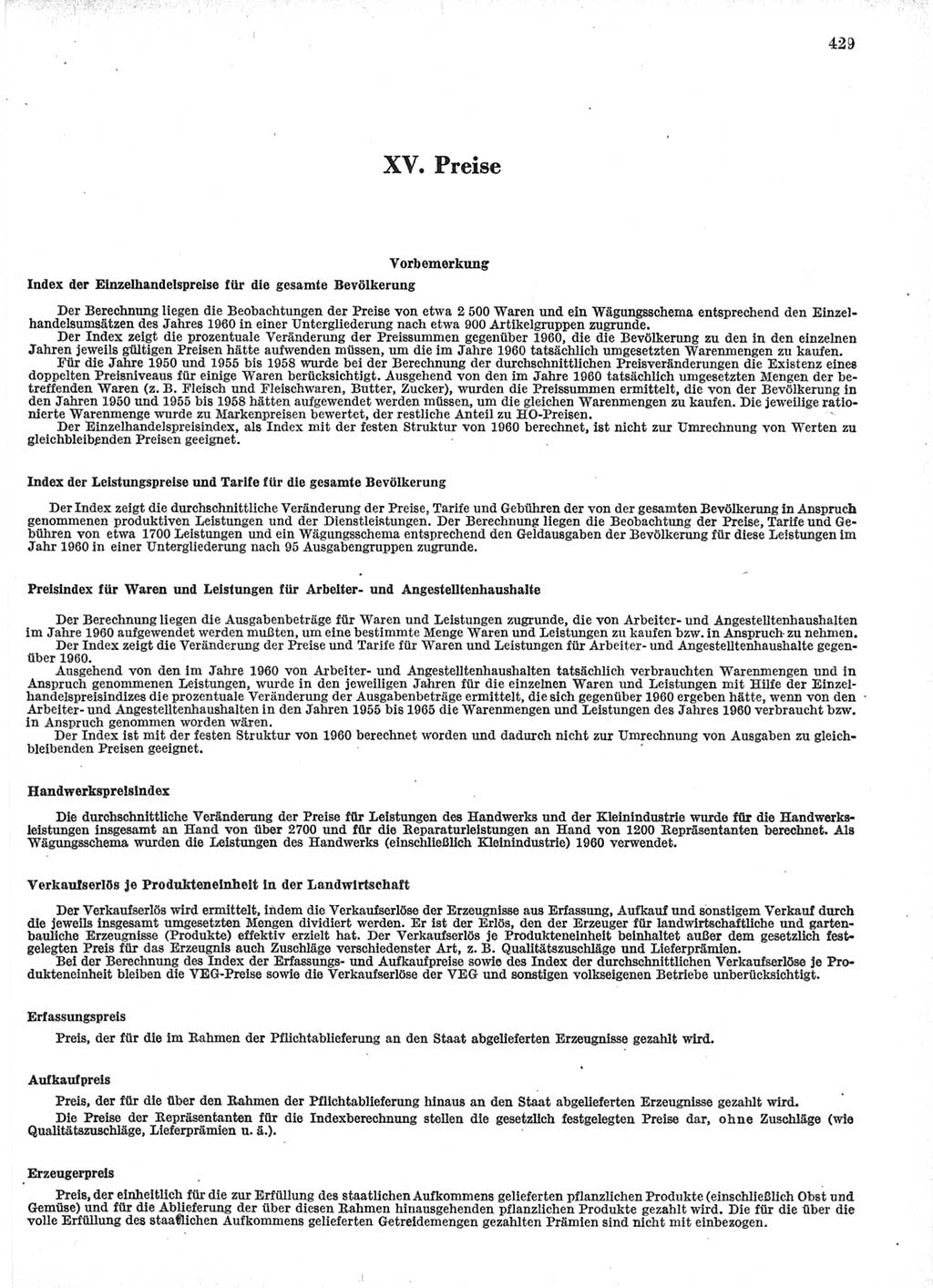 Statistisches Jahrbuch der Deutschen Demokratischen Republik (DDR) 1966, Seite 429 (Stat. Jb. DDR 1966, S. 429)