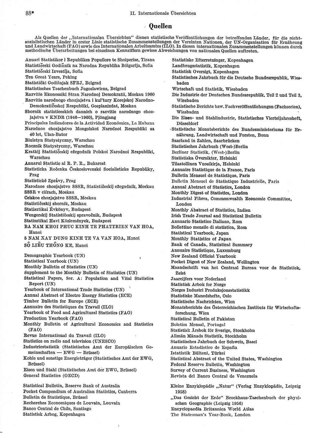 Statistisches Jahrbuch der Deutschen Demokratischen Republik (DDR) 1966, Seite 88 (Stat. Jb. DDR 1966, S. 88)