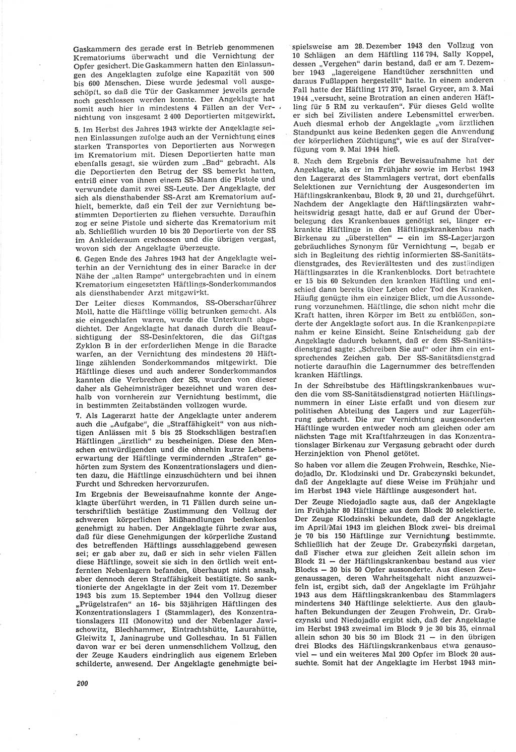 Neue Justiz (NJ), Zeitschrift für Recht und Rechtswissenschaft [Deutsche Demokratische Republik (DDR)], 20. Jahrgang 1966, Seite 200 (NJ DDR 1966, S. 200)
