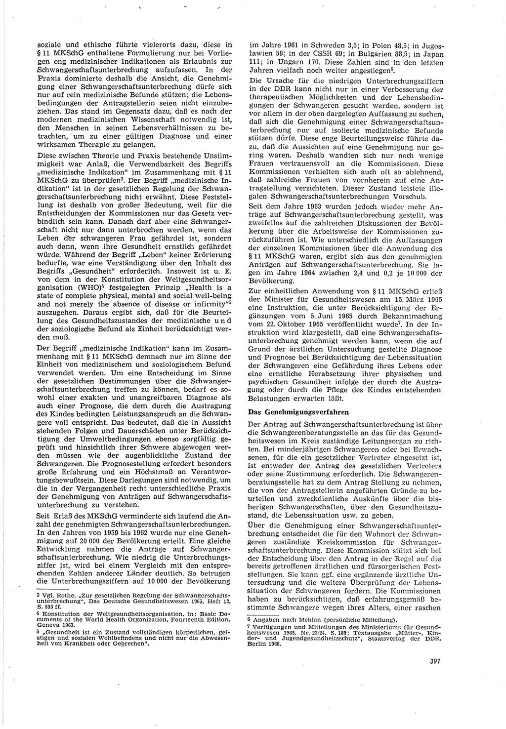 Neue Justiz (NJ), Zeitschrift für Recht und Rechtswissenschaft [Deutsche Demokratische Republik (DDR)], 20. Jahrgang 1966, Seite 397 (NJ DDR 1966, S. 397)