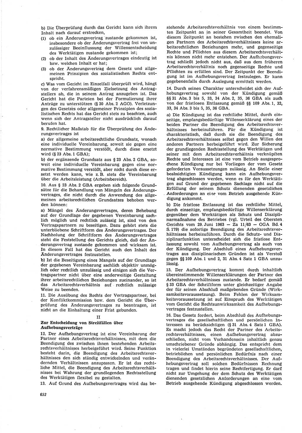 Neue Justiz (NJ), Zeitschrift für Recht und Rechtswissenschaft [Deutsche Demokratische Republik (DDR)], 20. Jahrgang 1966, Seite 652 (NJ DDR 1966, S. 652)