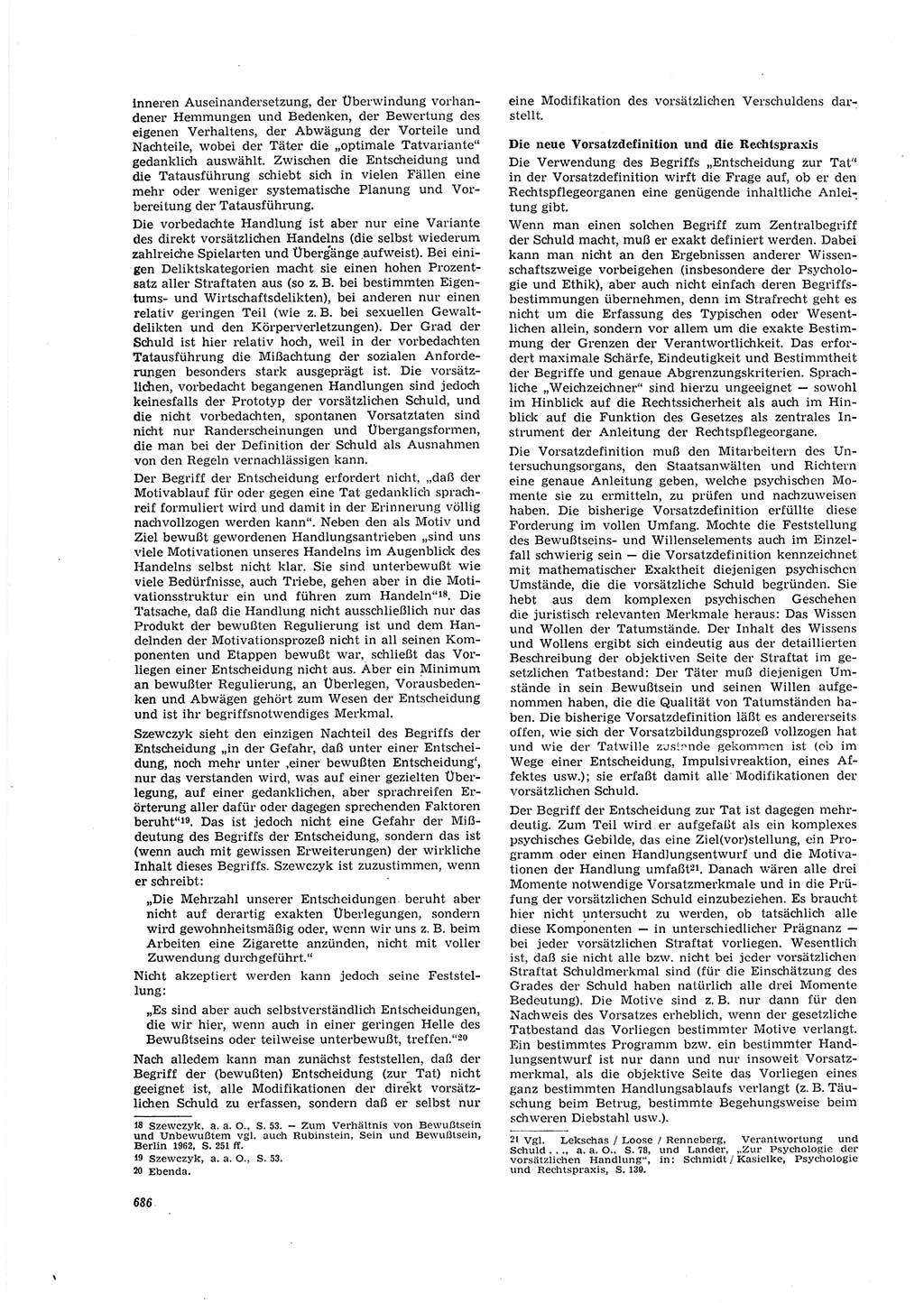 Neue Justiz (NJ), Zeitschrift für Recht und Rechtswissenschaft [Deutsche Demokratische Republik (DDR)], 20. Jahrgang 1966, Seite 686 (NJ DDR 1966, S. 686)