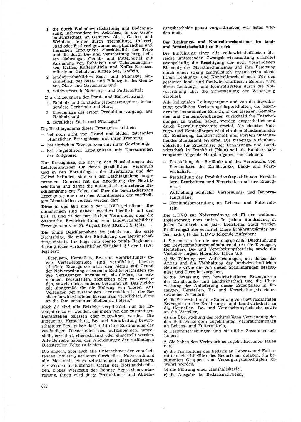 Neue Justiz (NJ), Zeitschrift für Recht und Rechtswissenschaft [Deutsche Demokratische Republik (DDR)], 20. Jahrgang 1966, Seite 692 (NJ DDR 1966, S. 692)