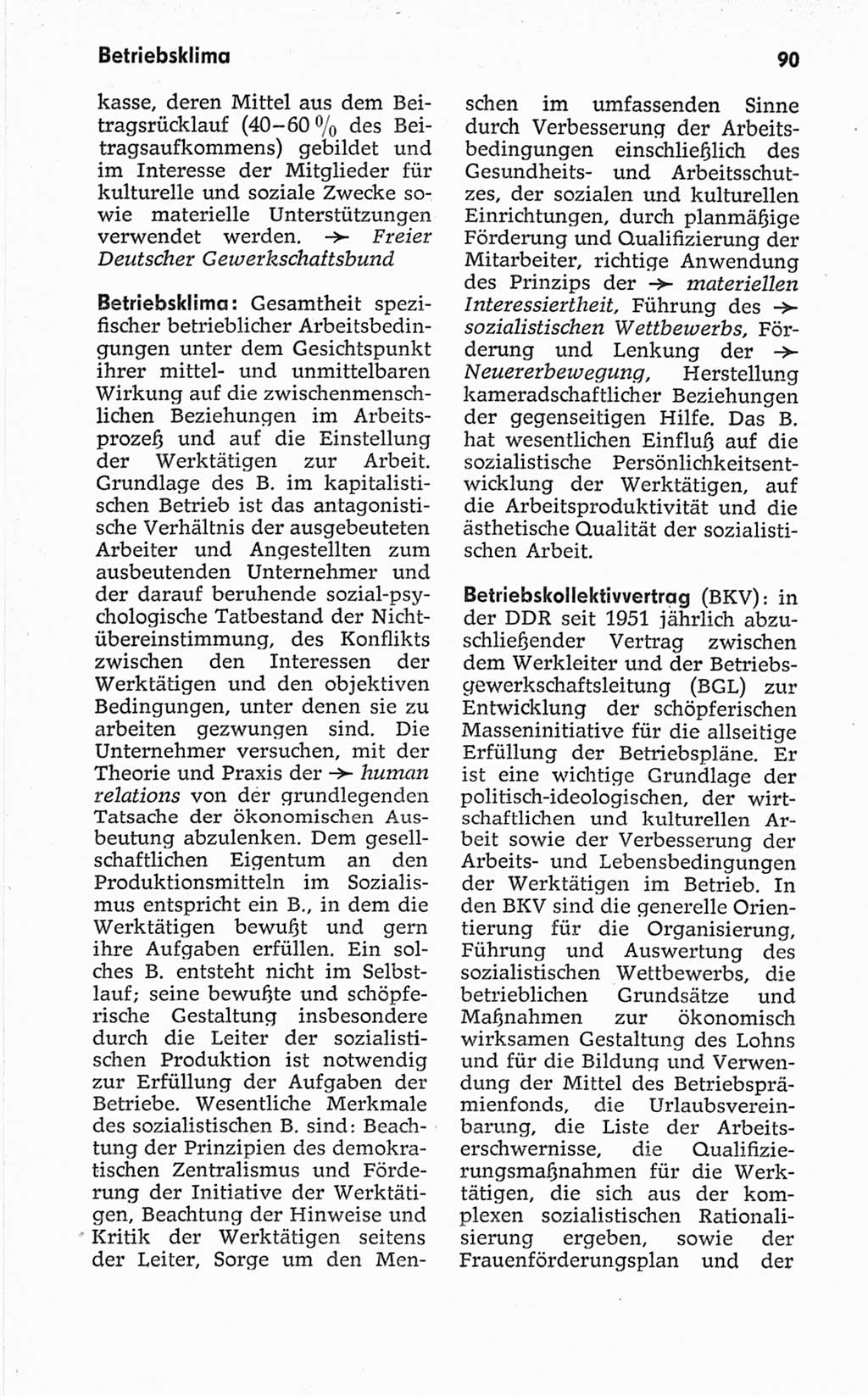 Kleines politisches Wörterbuch [Deutsche Demokratische Republik (DDR)] 1967, Seite 90 (Kl. pol. Wb. DDR 1967, S. 90)