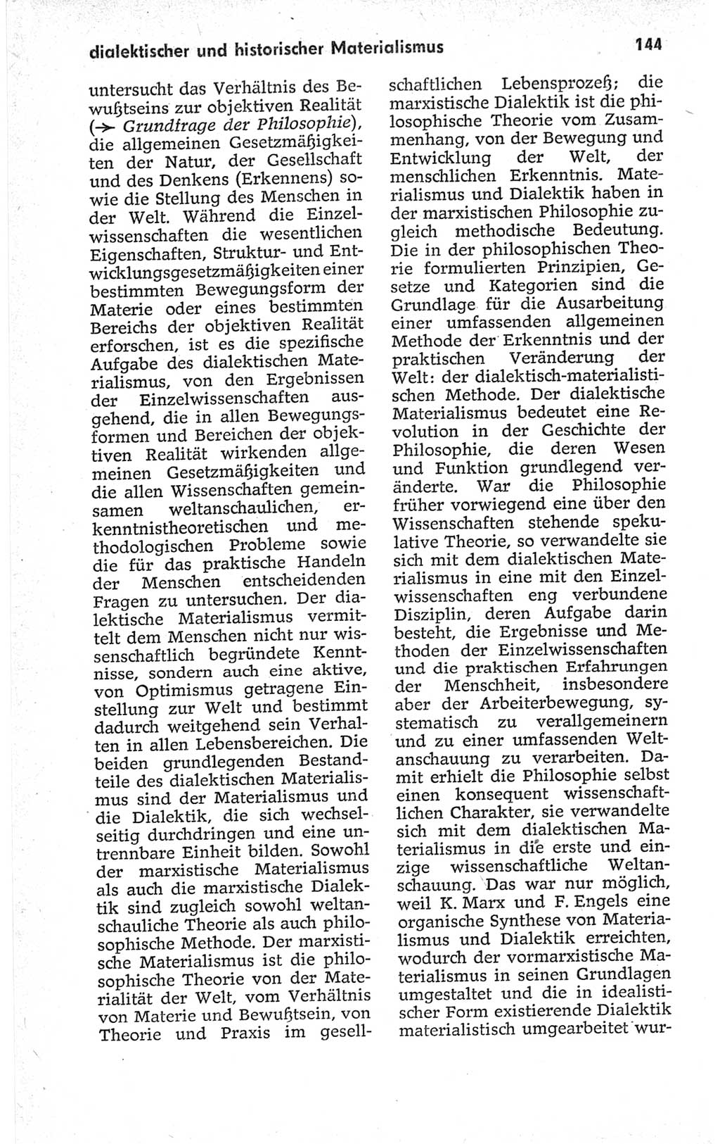 Kleines politisches Wörterbuch [Deutsche Demokratische Republik (DDR)] 1967, Seite 144 (Kl. pol. Wb. DDR 1967, S. 144)