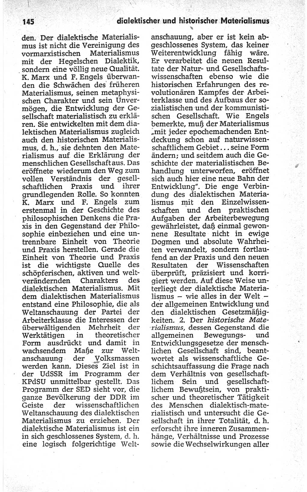 Kleines politisches Wörterbuch [Deutsche Demokratische Republik (DDR)] 1967, Seite 145 (Kl. pol. Wb. DDR 1967, S. 145)