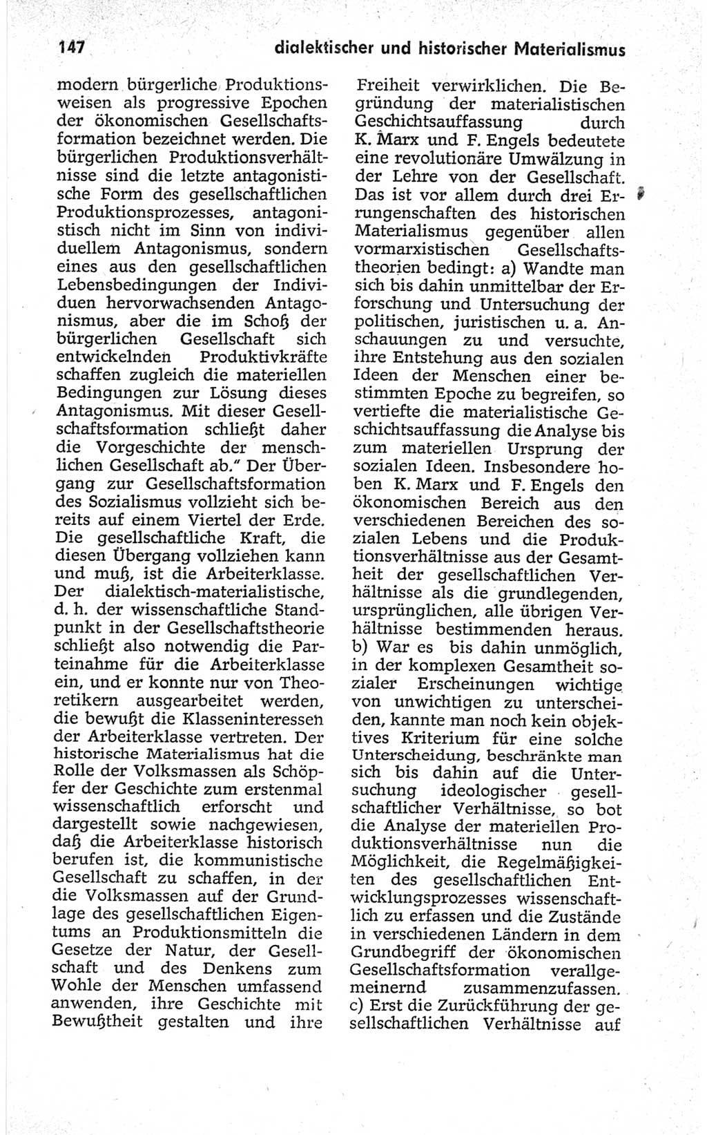 Kleines politisches Wörterbuch [Deutsche Demokratische Republik (DDR)] 1967, Seite 147 (Kl. pol. Wb. DDR 1967, S. 147)