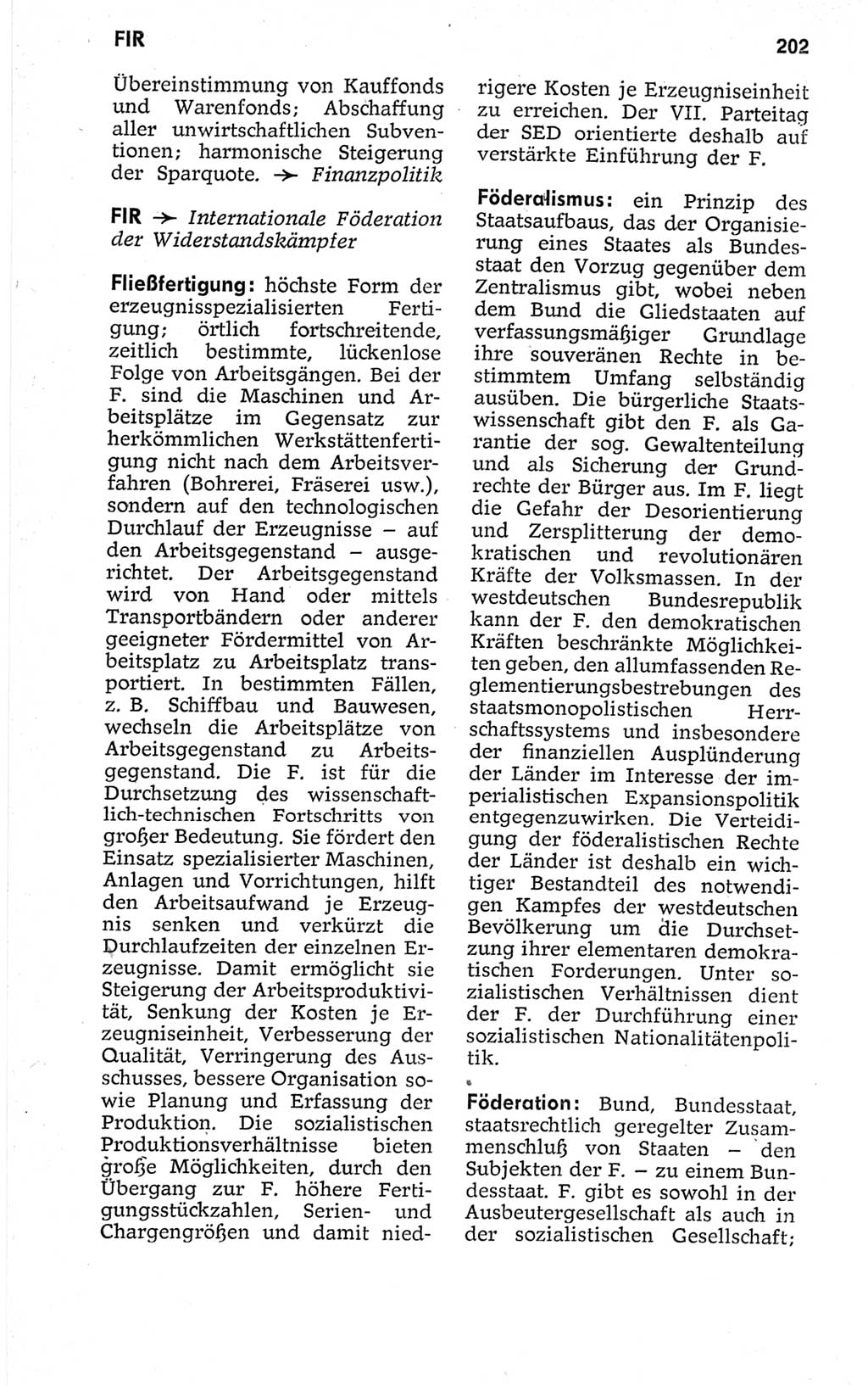 Kleines politisches Wörterbuch [Deutsche Demokratische Republik (DDR)] 1967, Seite 202 (Kl. pol. Wb. DDR 1967, S. 202)