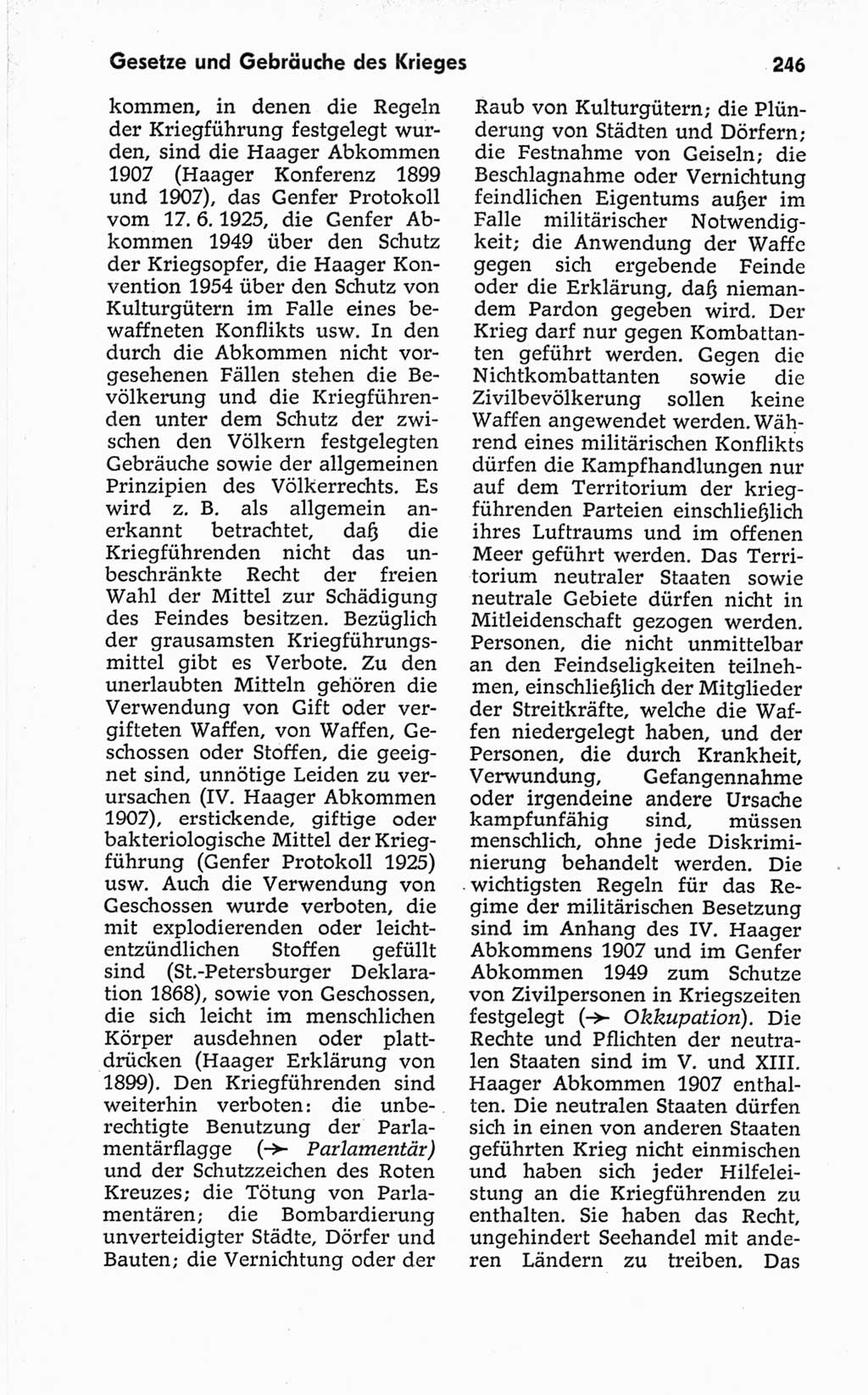Kleines politisches Wörterbuch [Deutsche Demokratische Republik (DDR)] 1967, Seite 246 (Kl. pol. Wb. DDR 1967, S. 246)