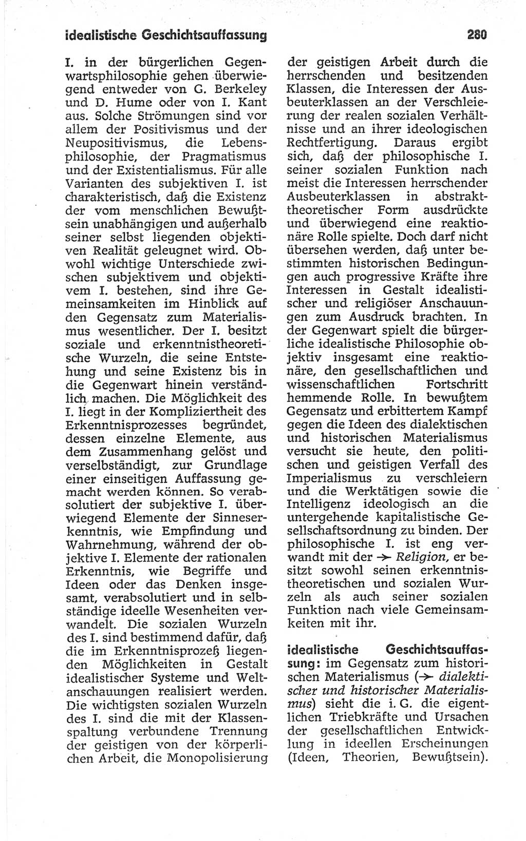 Kleines politisches Wörterbuch [Deutsche Demokratische Republik (DDR)] 1967, Seite 280 (Kl. pol. Wb. DDR 1967, S. 280)