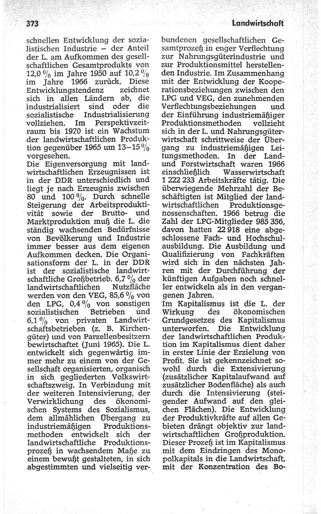 Kleines politisches Wörterbuch [Deutsche Demokratische Republik (DDR)] 1967, Seite 373 (Kl. pol. Wb. DDR 1967, S. 373)