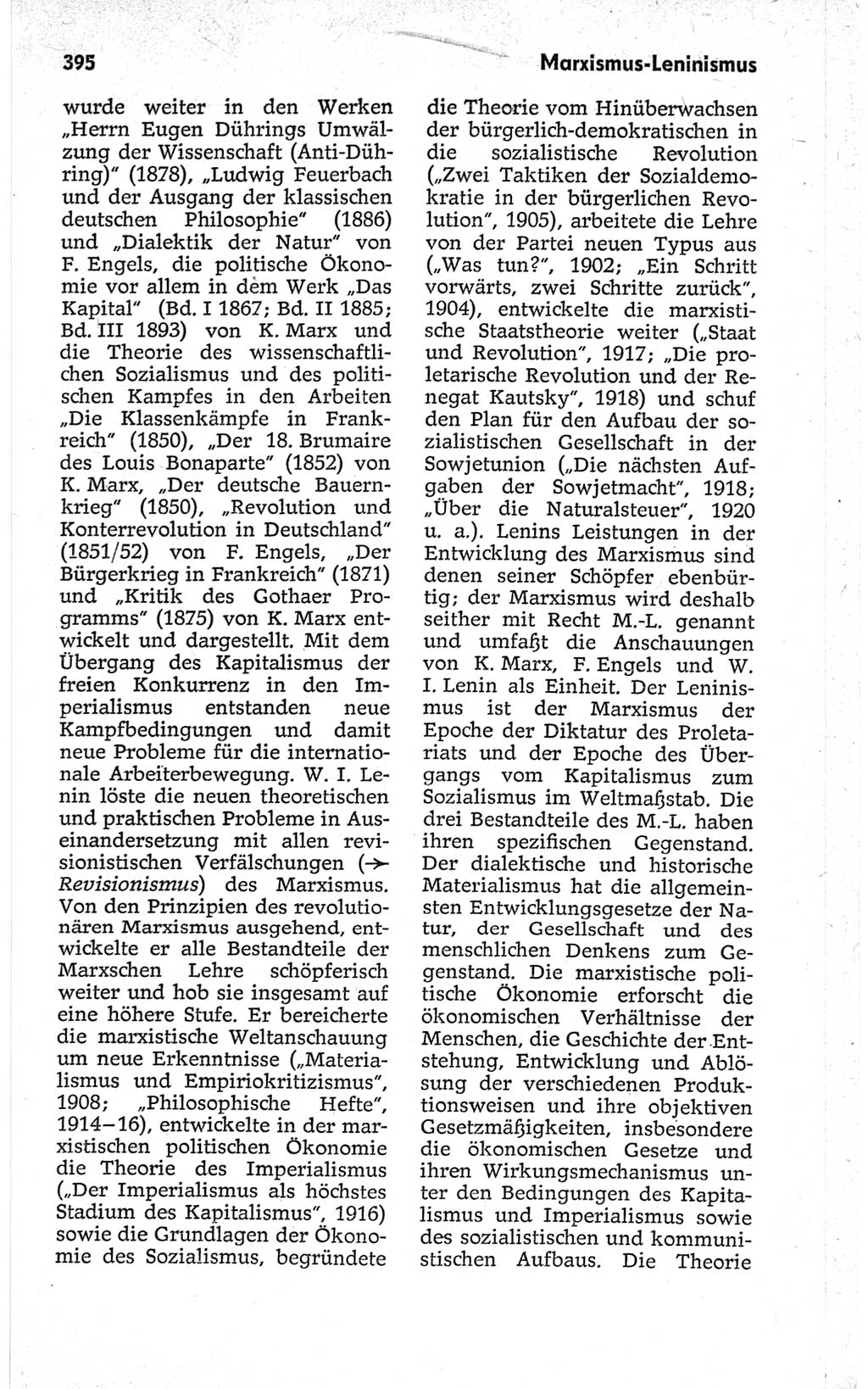 Kleines politisches Wörterbuch [Deutsche Demokratische Republik (DDR)] 1967, Seite 395 (Kl. pol. Wb. DDR 1967, S. 395)