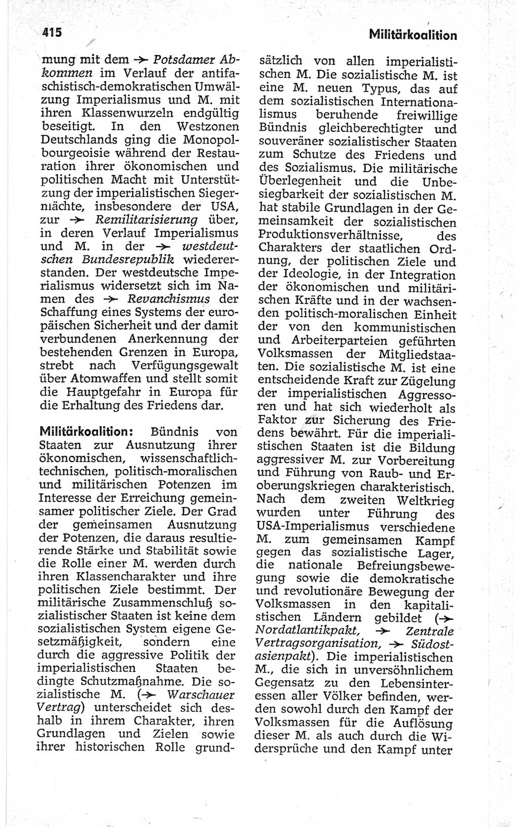 Kleines politisches Wörterbuch [Deutsche Demokratische Republik (DDR)] 1967, Seite 415 (Kl. pol. Wb. DDR 1967, S. 415)