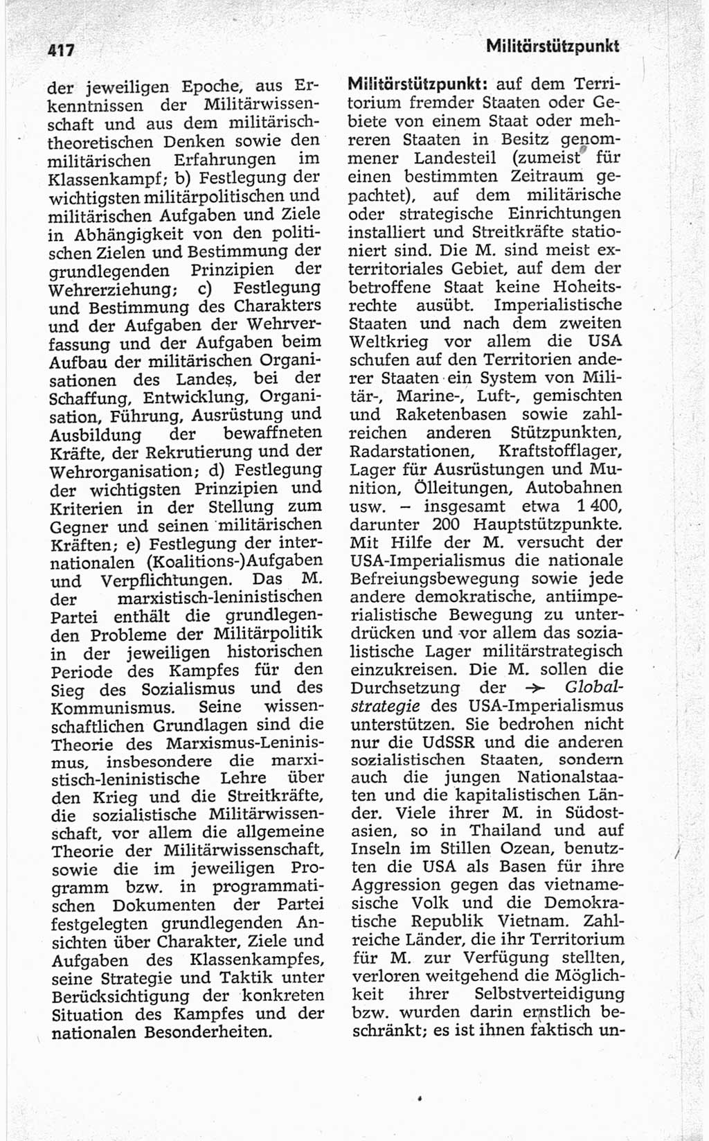 Kleines politisches Wörterbuch [Deutsche Demokratische Republik (DDR)] 1967, Seite 417 (Kl. pol. Wb. DDR 1967, S. 417)