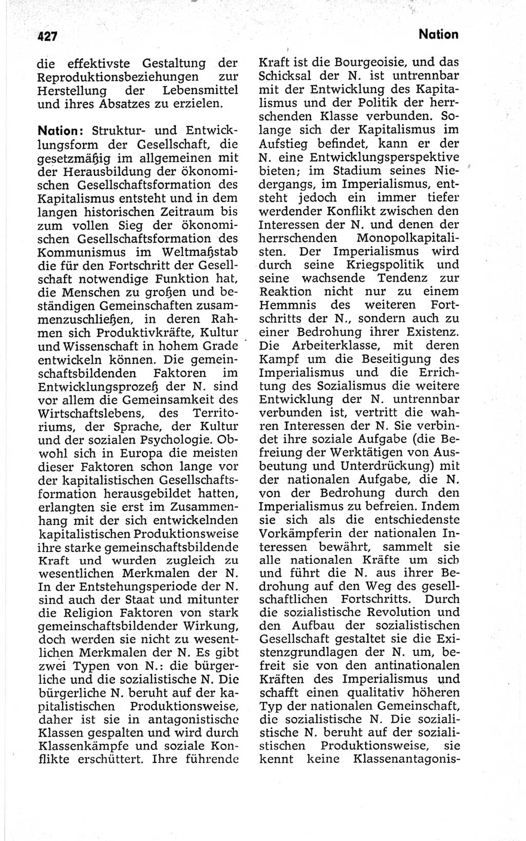 Kleines politisches Wörterbuch [Deutsche Demokratische Republik (DDR)] 1967, Seite 427 (Kl. pol. Wb. DDR 1967, S. 427)