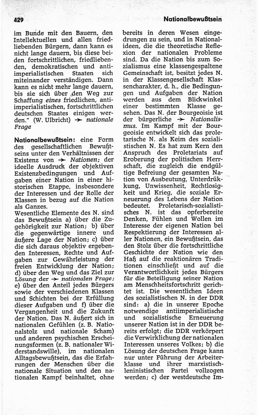 Kleines politisches Wörterbuch [Deutsche Demokratische Republik (DDR)] 1967, Seite 429 (Kl. pol. Wb. DDR 1967, S. 429)