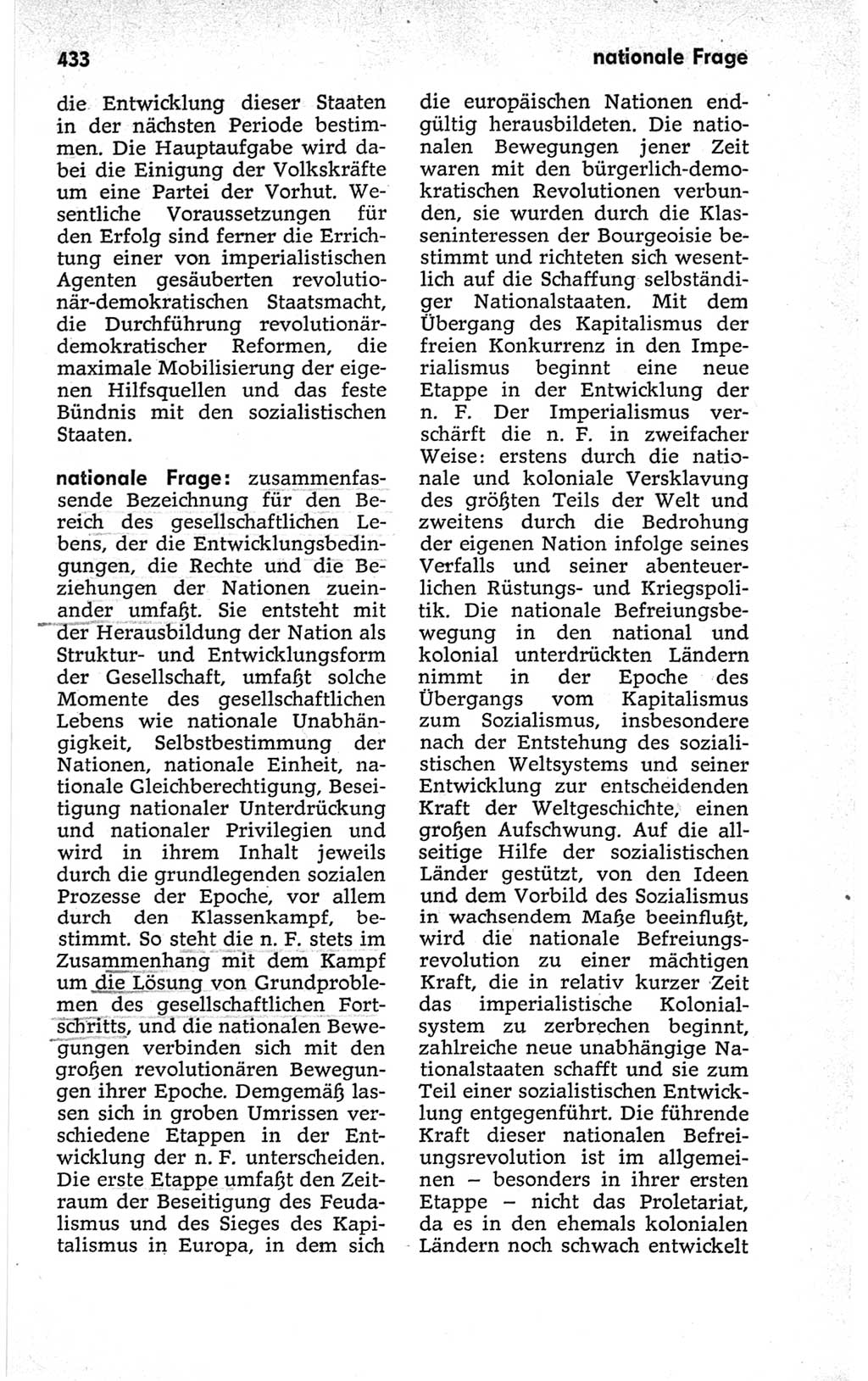 Kleines politisches Wörterbuch [Deutsche Demokratische Republik (DDR)] 1967, Seite 433 (Kl. pol. Wb. DDR 1967, S. 433)