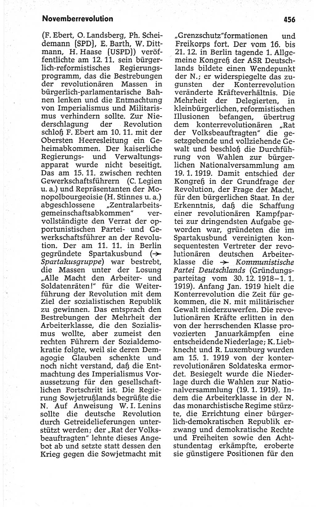 Kleines politisches Wörterbuch [Deutsche Demokratische Republik (DDR)] 1967, Seite 456 (Kl. pol. Wb. DDR 1967, S. 456)