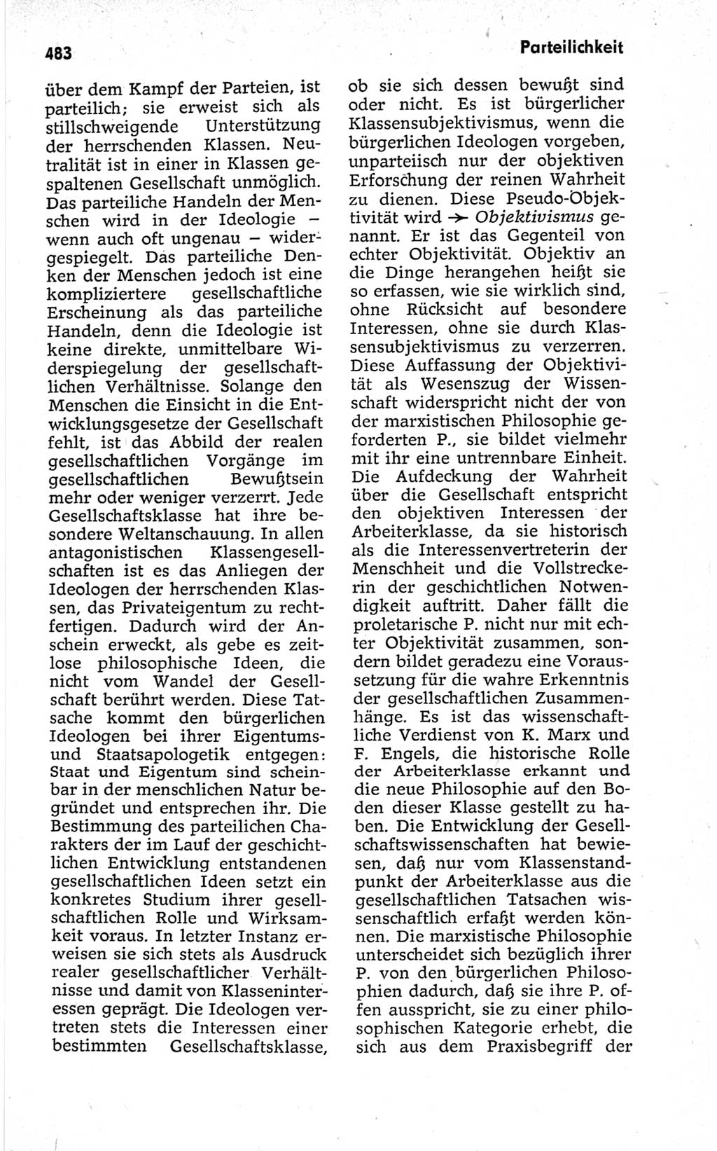 Kleines politisches Wörterbuch [Deutsche Demokratische Republik (DDR)] 1967, Seite 483 (Kl. pol. Wb. DDR 1967, S. 483)
