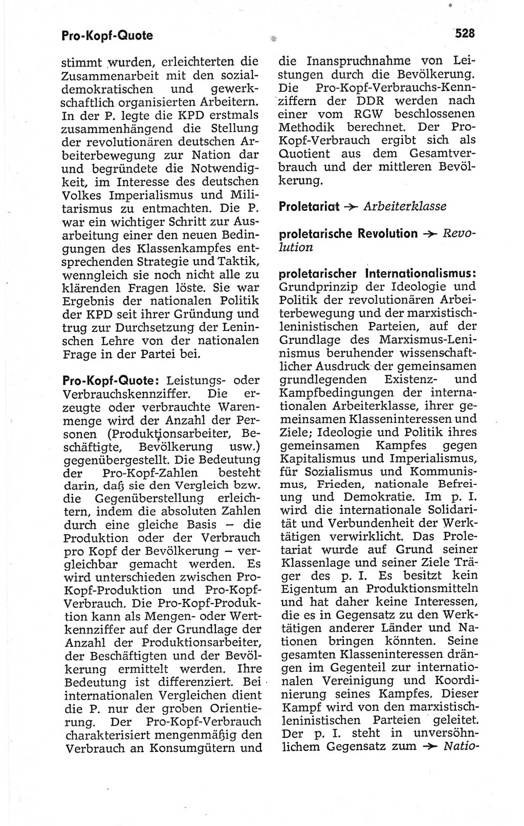 Kleines politisches Wörterbuch [Deutsche Demokratische Republik (DDR)] 1967, Seite 528 (Kl. pol. Wb. DDR 1967, S. 528)