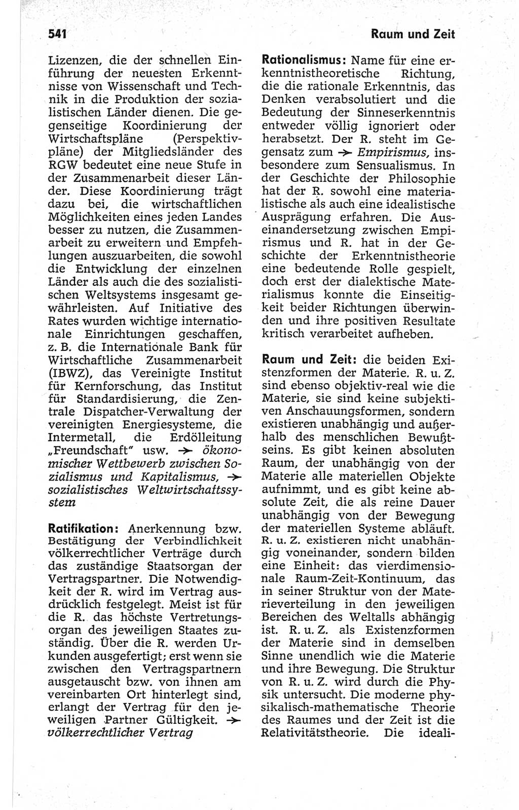 Kleines politisches Wörterbuch [Deutsche Demokratische Republik (DDR)] 1967, Seite 541 (Kl. pol. Wb. DDR 1967, S. 541)