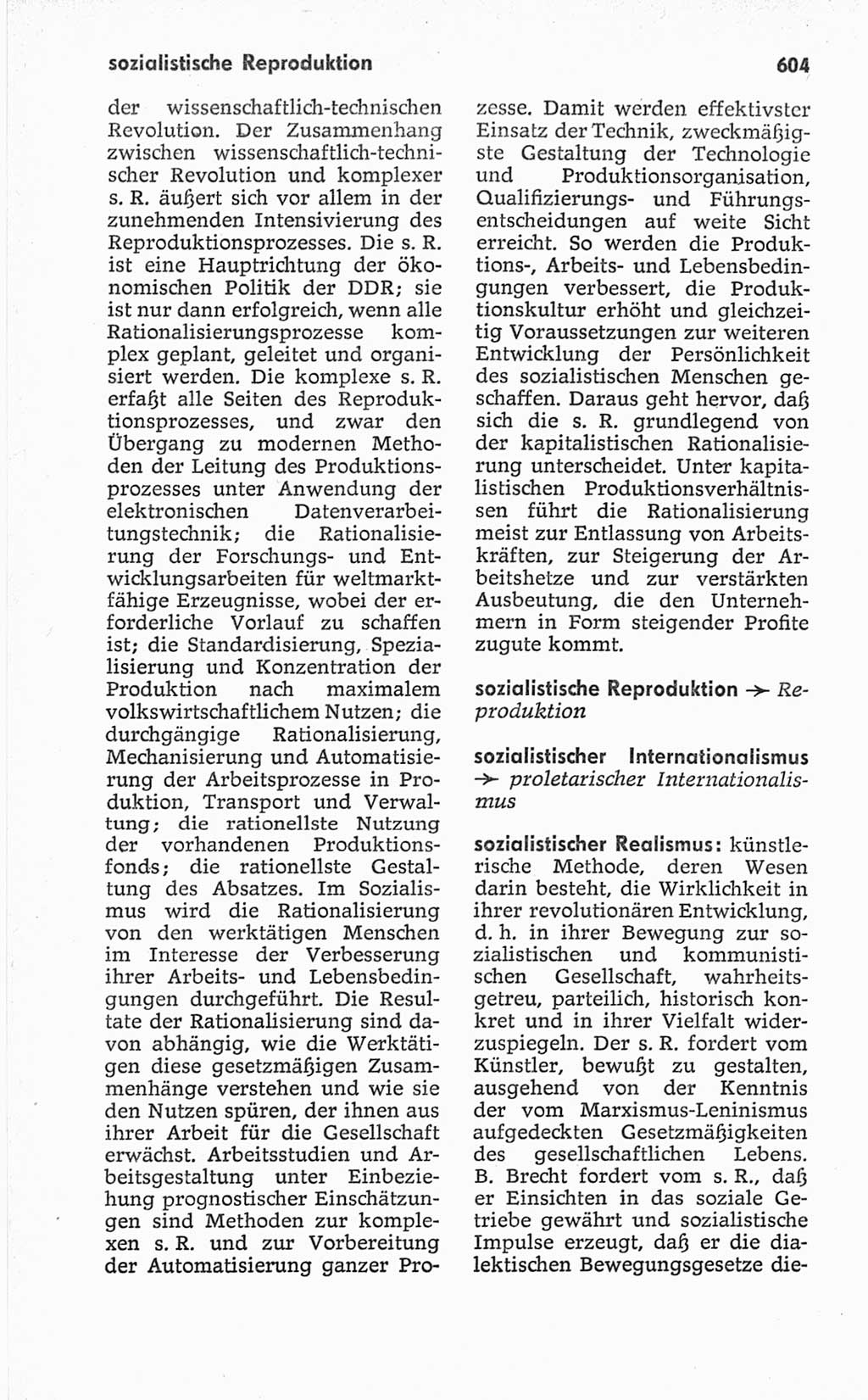 Kleines politisches Wörterbuch [Deutsche Demokratische Republik (DDR)] 1967, Seite 604 (Kl. pol. Wb. DDR 1967, S. 604)
