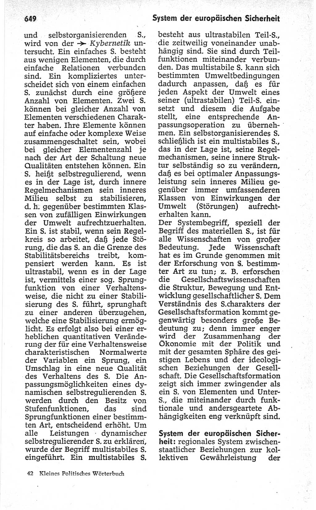 Kleines politisches Wörterbuch [Deutsche Demokratische Republik (DDR)] 1967, Seite 649 (Kl. pol. Wb. DDR 1967, S. 649)