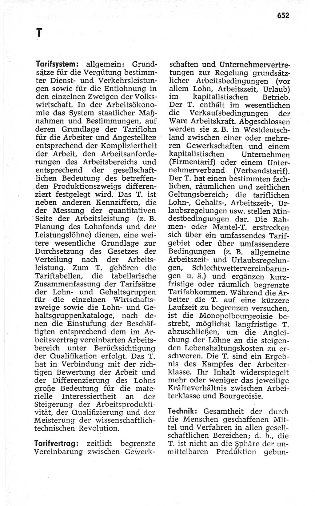 Kleines politisches Wörterbuch [Deutsche Demokratische Republik (DDR)] 1967, Seite 652 (Kl. pol. Wb. DDR 1967, S. 652)