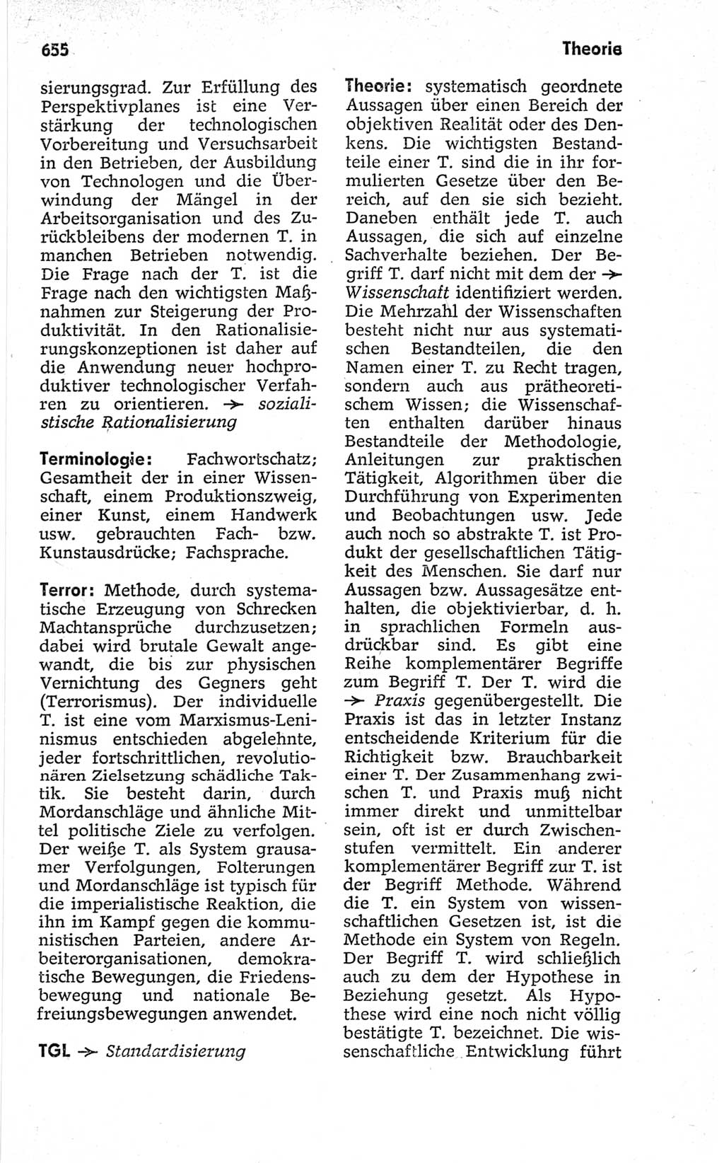 Kleines politisches Wörterbuch [Deutsche Demokratische Republik (DDR)] 1967, Seite 655 (Kl. pol. Wb. DDR 1967, S. 655)