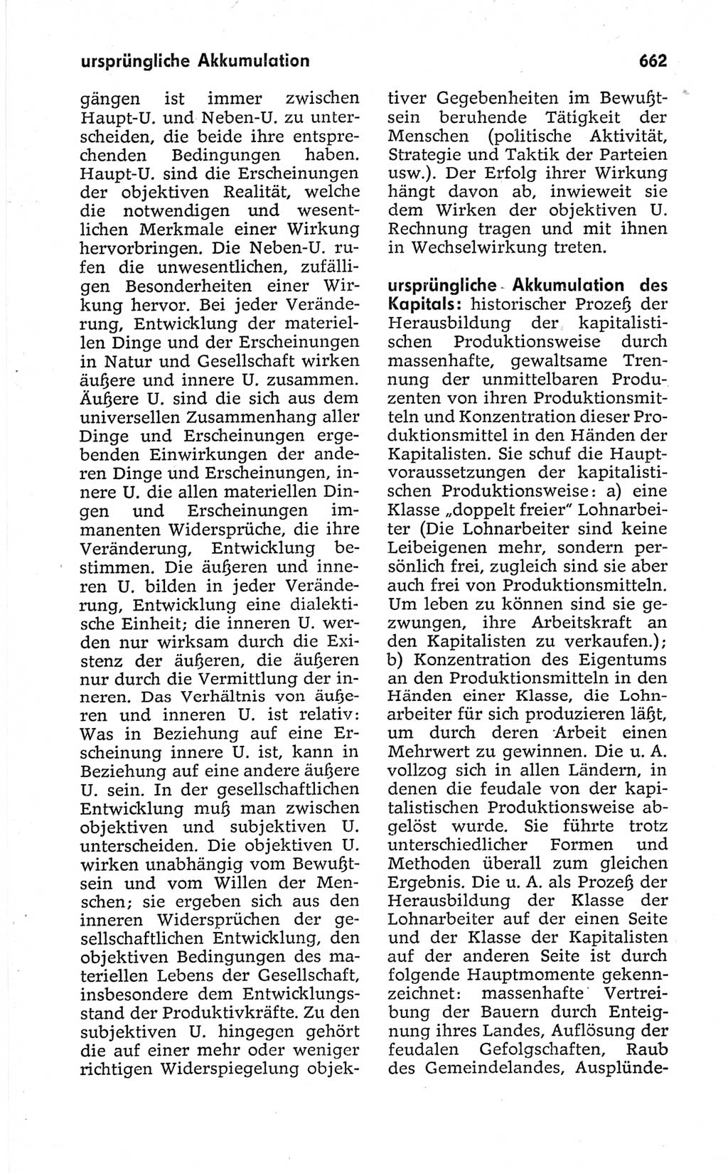 Kleines politisches Wörterbuch [Deutsche Demokratische Republik (DDR)] 1967, Seite 662 (Kl. pol. Wb. DDR 1967, S. 662)