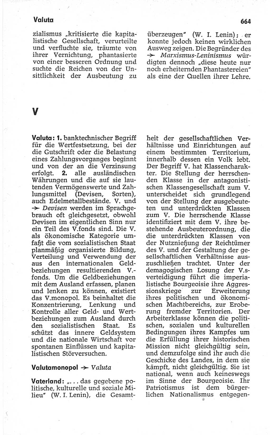 Kleines politisches Wörterbuch [Deutsche Demokratische Republik (DDR)] 1967, Seite 664 (Kl. pol. Wb. DDR 1967, S. 664)