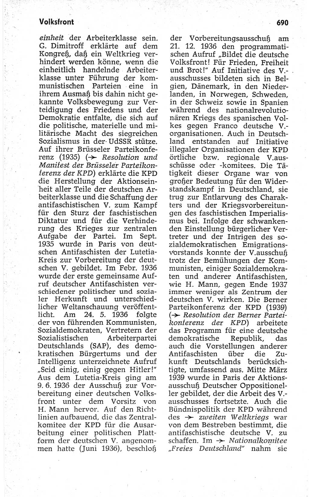 Kleines politisches Wörterbuch [Deutsche Demokratische Republik (DDR)] 1967, Seite 690 (Kl. pol. Wb. DDR 1967, S. 690)