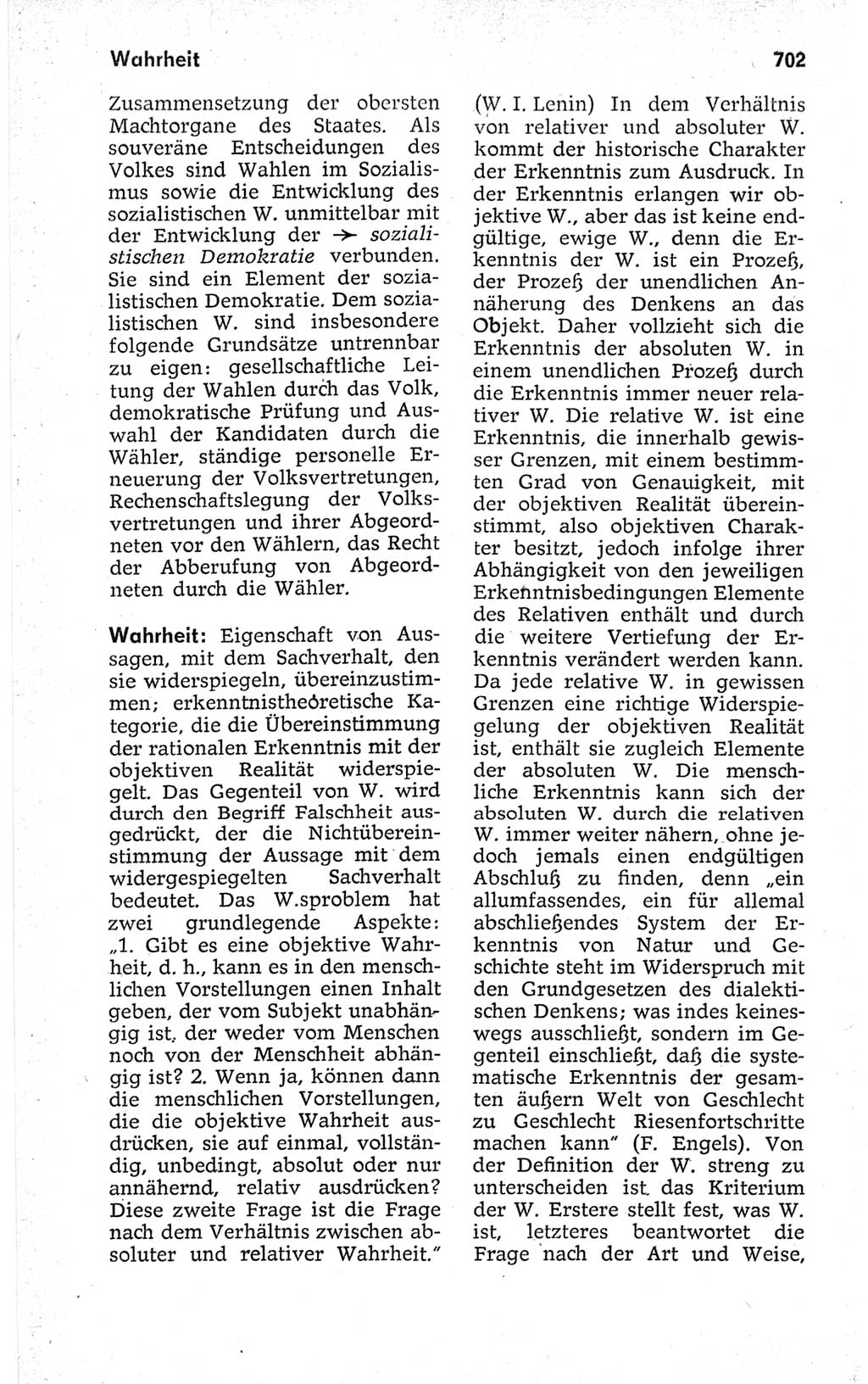 Kleines politisches Wörterbuch [Deutsche Demokratische Republik (DDR)] 1967, Seite 702 (Kl. pol. Wb. DDR 1967, S. 702)