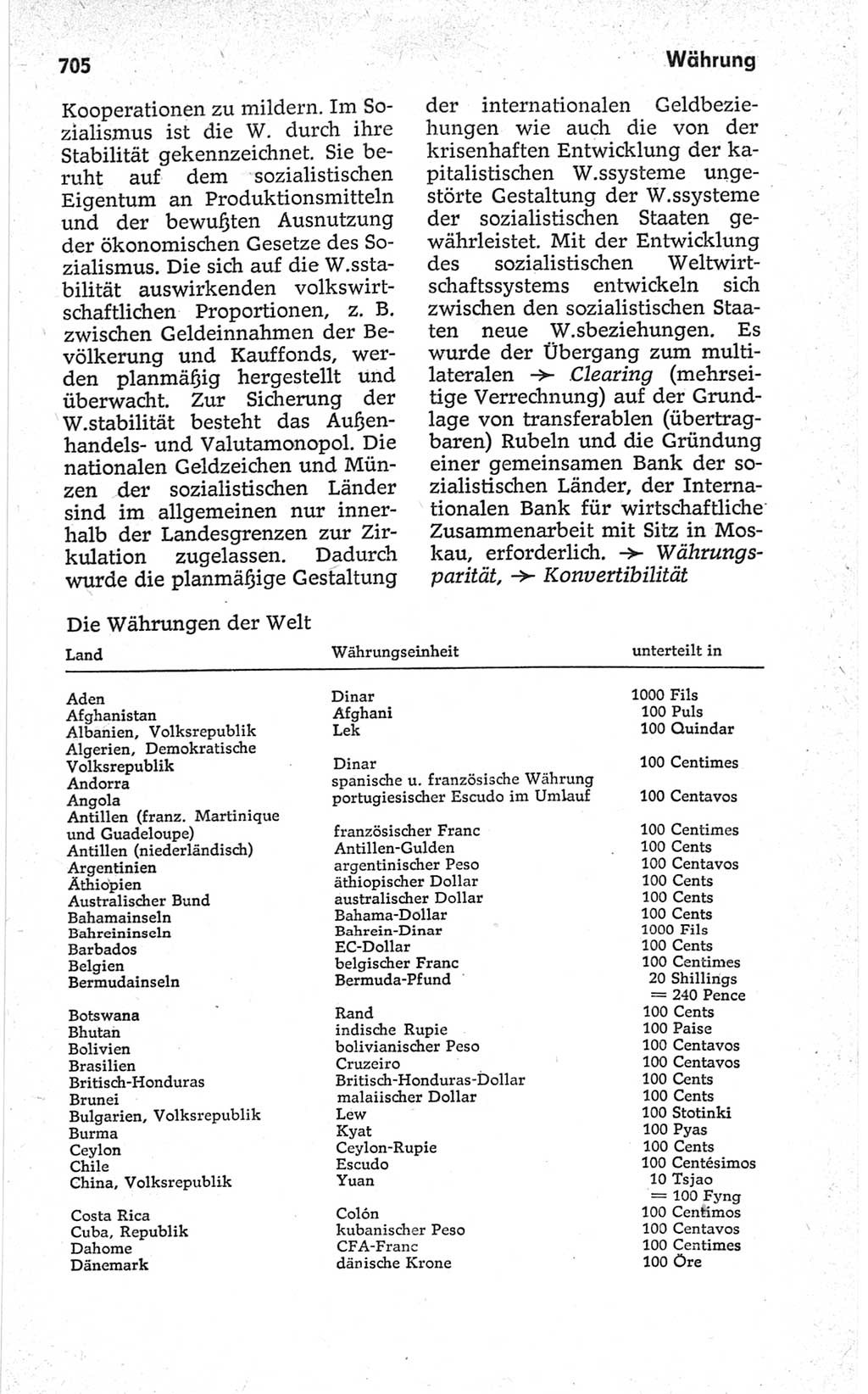 Kleines politisches Wörterbuch [Deutsche Demokratische Republik (DDR)] 1967, Seite 705 (Kl. pol. Wb. DDR 1967, S. 705)