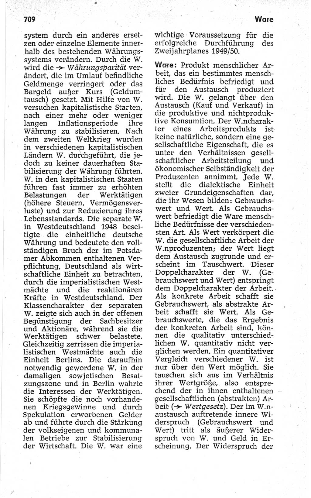 Kleines politisches Wörterbuch [Deutsche Demokratische Republik (DDR)] 1967, Seite 709 (Kl. pol. Wb. DDR 1967, S. 709)