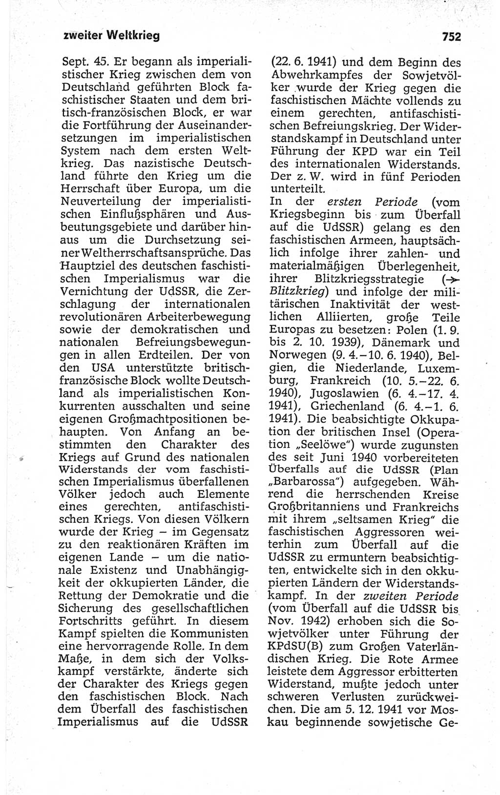 Kleines politisches Wörterbuch [Deutsche Demokratische Republik (DDR)] 1967, Seite 752 (Kl. pol. Wb. DDR 1967, S. 752)