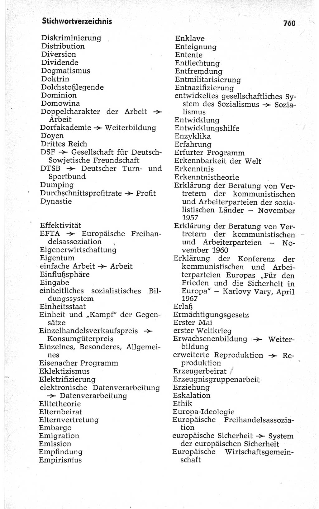 Kleines politisches Wörterbuch [Deutsche Demokratische Republik (DDR)] 1967, Seite 760 (Kl. pol. Wb. DDR 1967, S. 760)