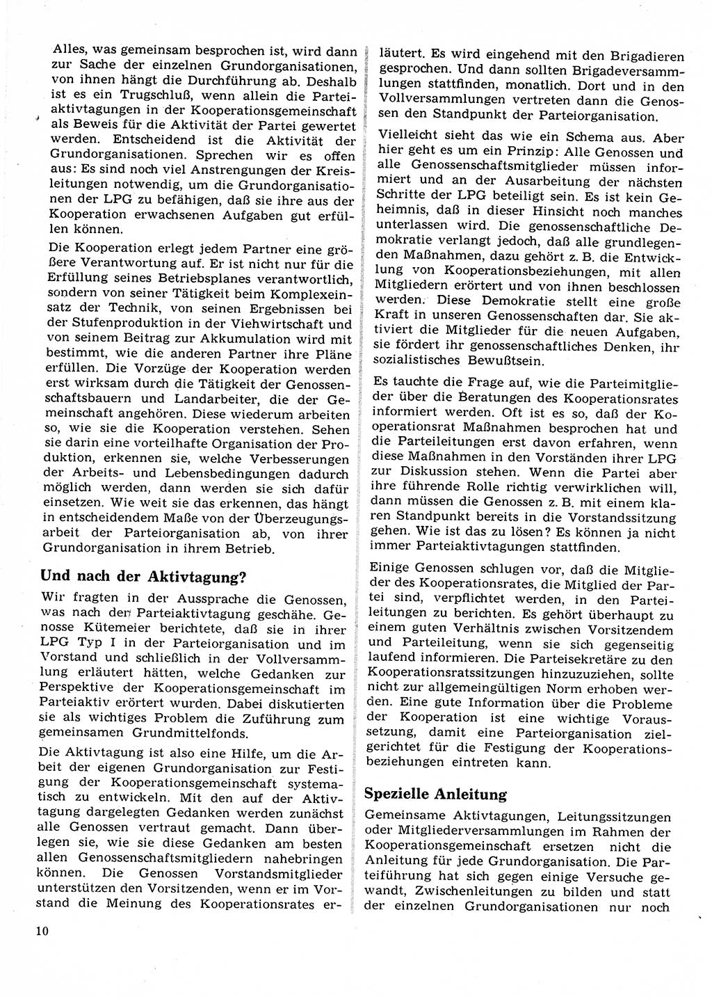 Neuer Weg (NW), Organ des Zentralkomitees (ZK) der SED (Sozialistische Einheitspartei Deutschlands) für Fragen des Parteilebens, 22. Jahrgang [Deutsche Demokratische Republik (DDR)] 1967, Seite 10 (NW ZK SED DDR 1967, S. 10)