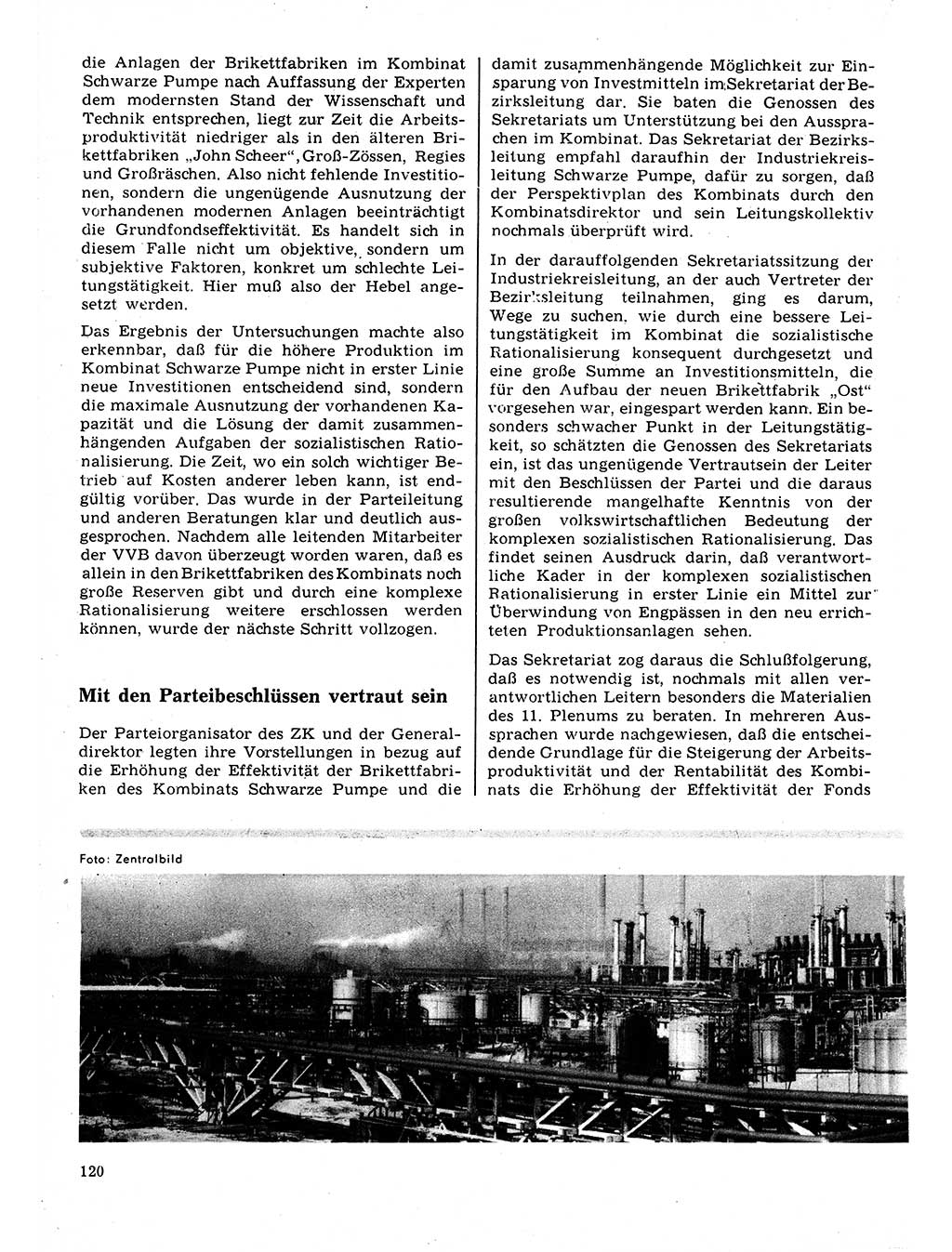 Neuer Weg (NW), Organ des Zentralkomitees (ZK) der SED (Sozialistische Einheitspartei Deutschlands) für Fragen des Parteilebens, 22. Jahrgang [Deutsche Demokratische Republik (DDR)] 1967, Seite 120 (NW ZK SED DDR 1967, S. 120)