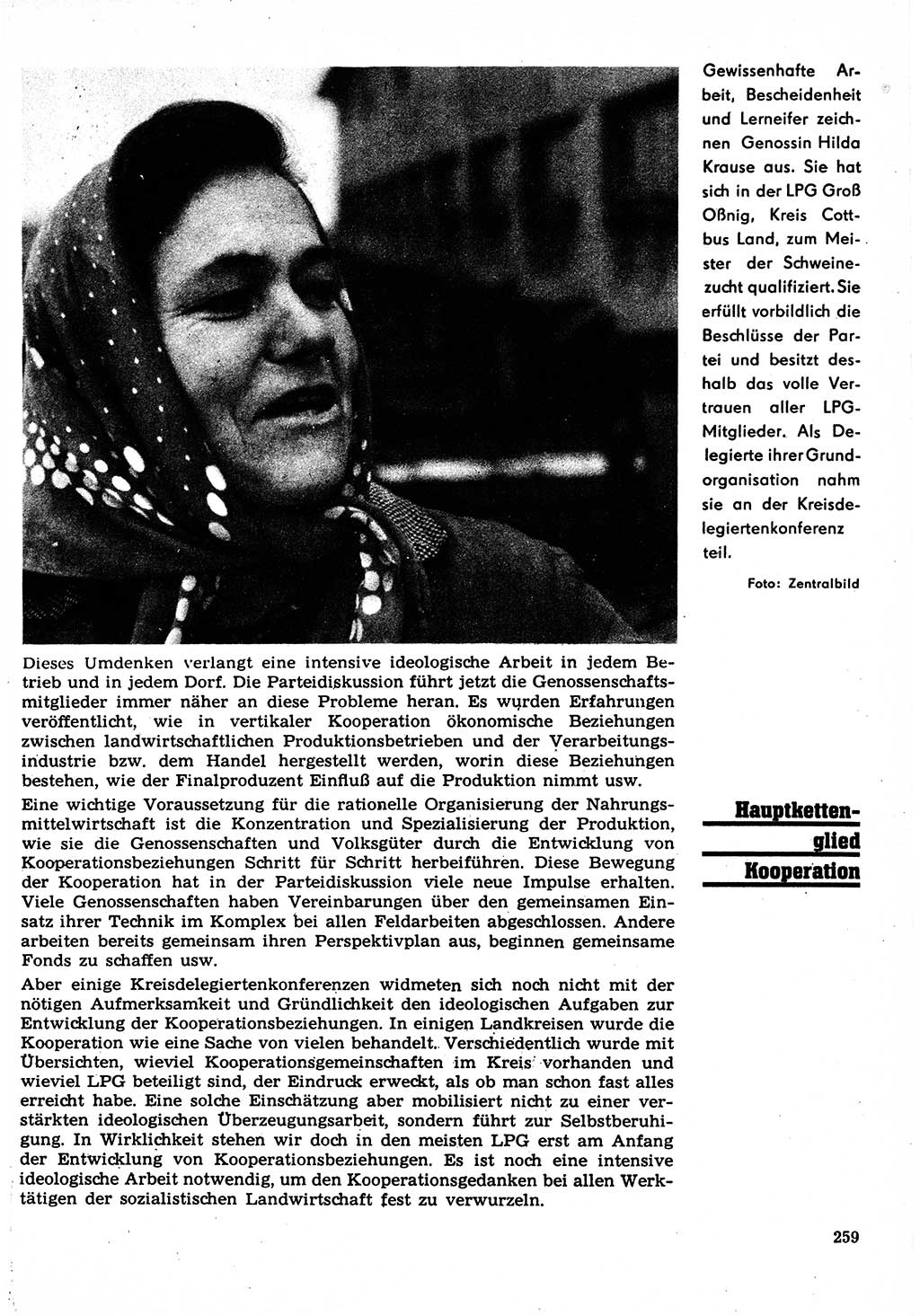 Neuer Weg (NW), Organ des Zentralkomitees (ZK) der SED (Sozialistische Einheitspartei Deutschlands) für Fragen des Parteilebens, 22. Jahrgang [Deutsche Demokratische Republik (DDR)] 1967, Seite 259 (NW ZK SED DDR 1967, S. 259)