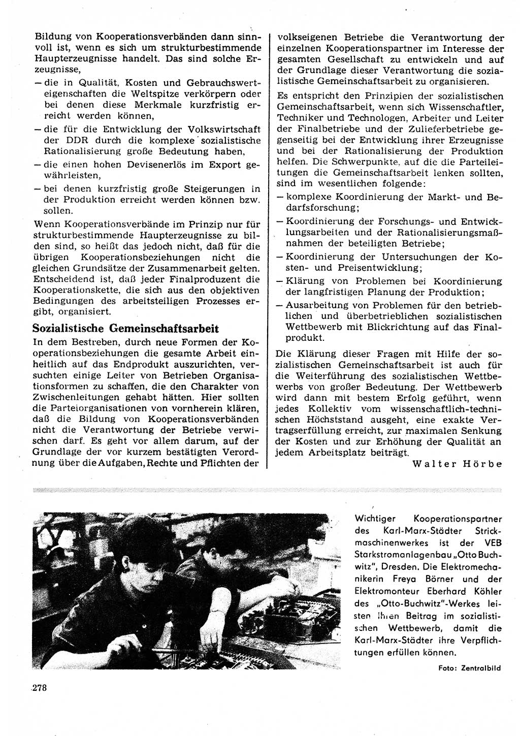 Neuer Weg (NW), Organ des Zentralkomitees (ZK) der SED (Sozialistische Einheitspartei Deutschlands) für Fragen des Parteilebens, 22. Jahrgang [Deutsche Demokratische Republik (DDR)] 1967, Seite 278 (NW ZK SED DDR 1967, S. 278)