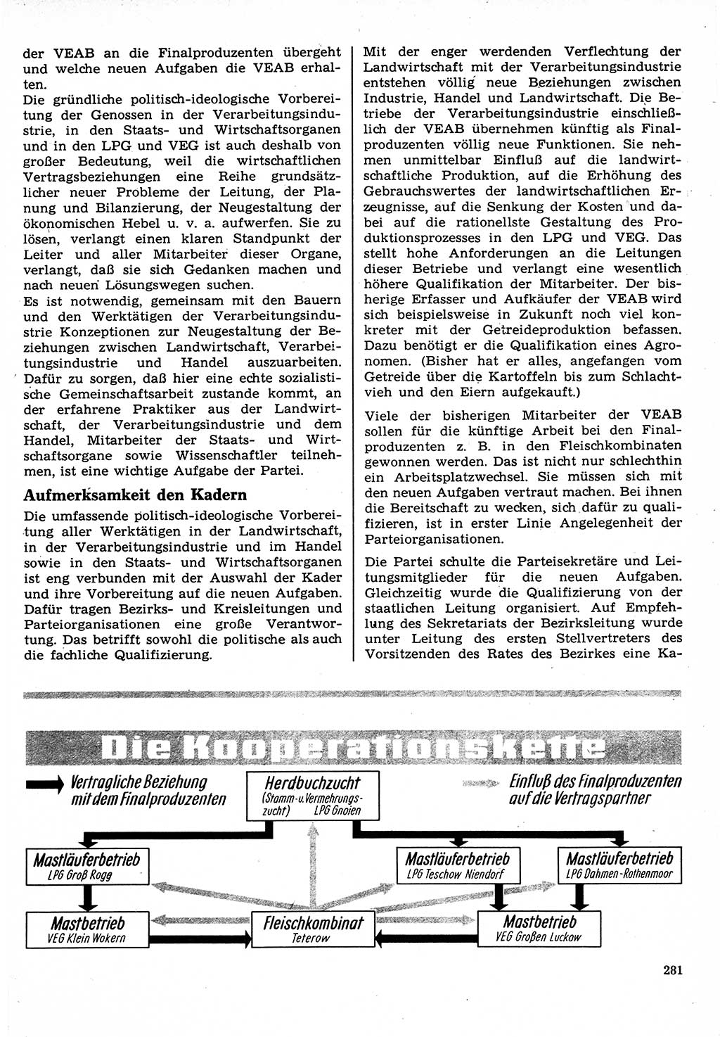 Neuer Weg (NW), Organ des Zentralkomitees (ZK) der SED (Sozialistische Einheitspartei Deutschlands) für Fragen des Parteilebens, 22. Jahrgang [Deutsche Demokratische Republik (DDR)] 1967, Seite 281 (NW ZK SED DDR 1967, S. 281)