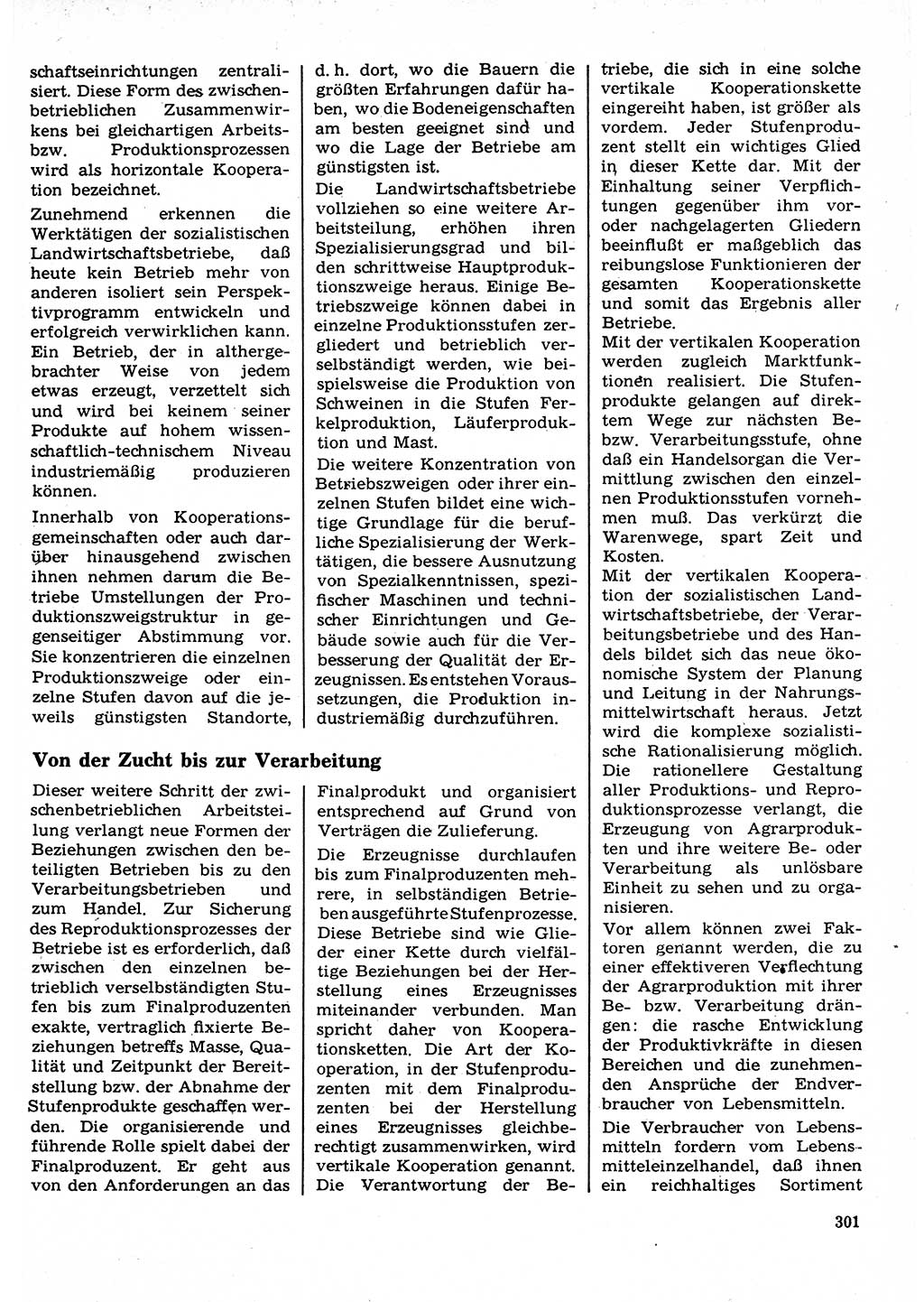 Neuer Weg (NW), Organ des Zentralkomitees (ZK) der SED (Sozialistische Einheitspartei Deutschlands) für Fragen des Parteilebens, 22. Jahrgang [Deutsche Demokratische Republik (DDR)] 1967, Seite 301 (NW ZK SED DDR 1967, S. 301)