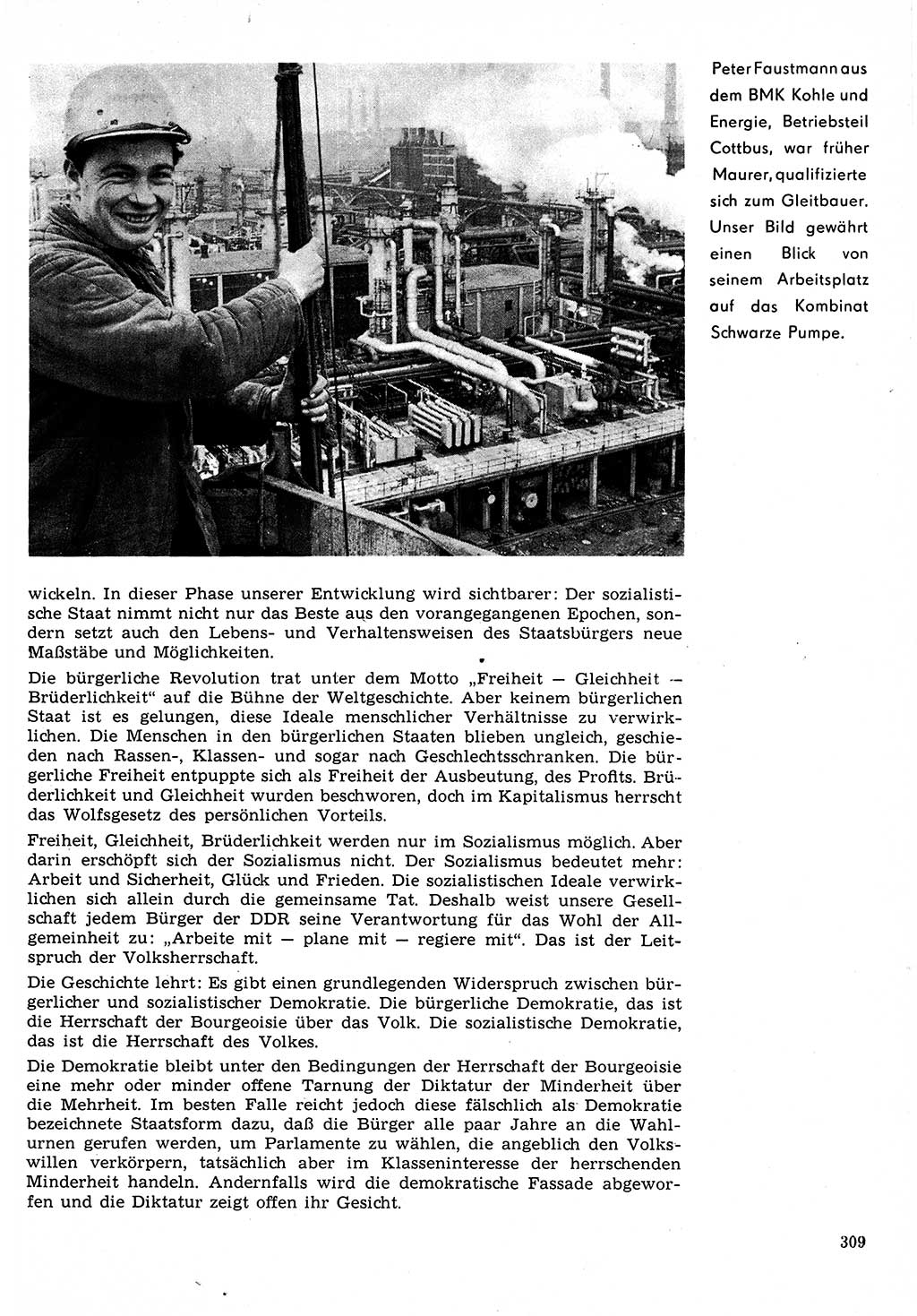 Neuer Weg (NW), Organ des Zentralkomitees (ZK) der SED (Sozialistische Einheitspartei Deutschlands) für Fragen des Parteilebens, 22. Jahrgang [Deutsche Demokratische Republik (DDR)] 1967, Seite 309 (NW ZK SED DDR 1967, S. 309)