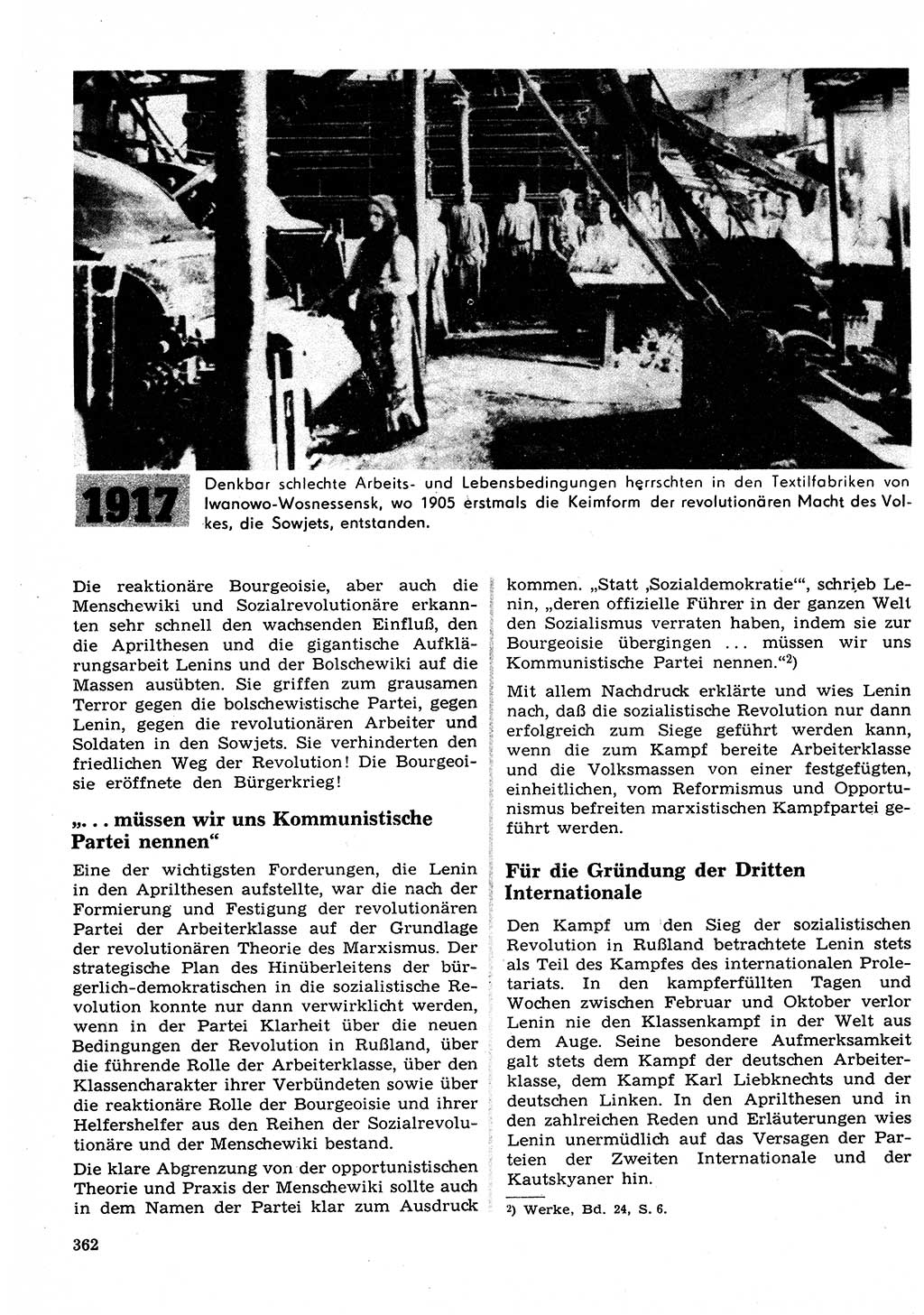 Neuer Weg (NW), Organ des Zentralkomitees (ZK) der SED (Sozialistische Einheitspartei Deutschlands) für Fragen des Parteilebens, 22. Jahrgang [Deutsche Demokratische Republik (DDR)] 1967, Seite 362 (NW ZK SED DDR 1967, S. 362)