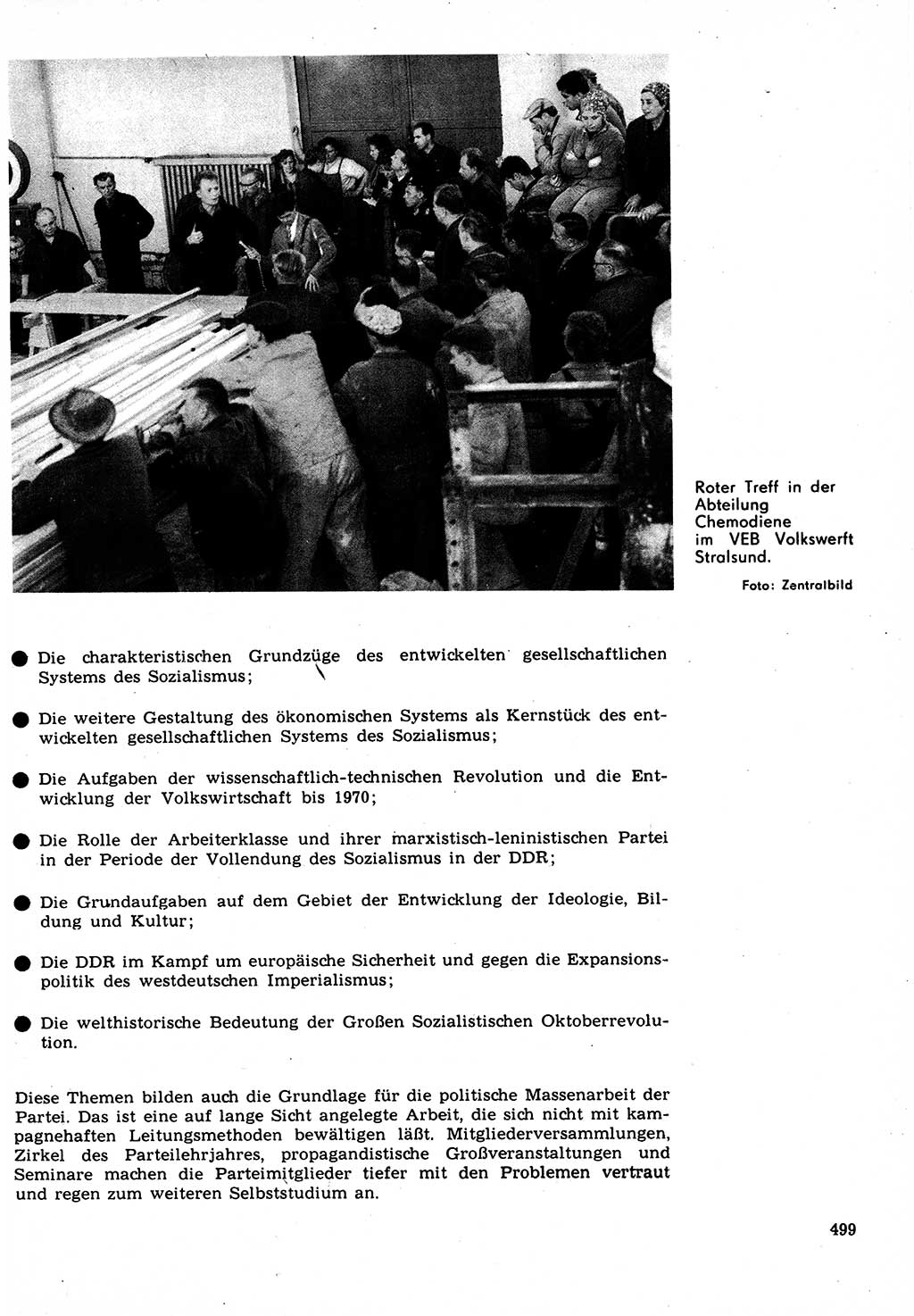 Neuer Weg (NW), Organ des Zentralkomitees (ZK) der SED (Sozialistische Einheitspartei Deutschlands) für Fragen des Parteilebens, 22. Jahrgang [Deutsche Demokratische Republik (DDR)] 1967, Seite 499 (NW ZK SED DDR 1967, S. 499)