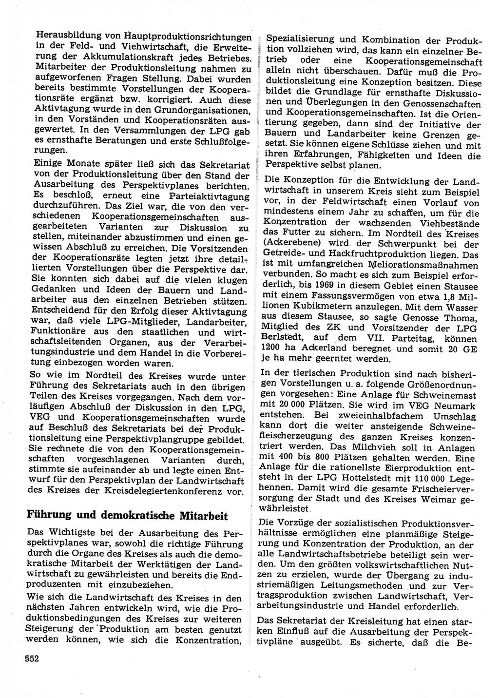 Neuer Weg (NW), Organ des Zentralkomitees (ZK) der SED (Sozialistische Einheitspartei Deutschlands) für Fragen des Parteilebens, 22. Jahrgang [Deutsche Demokratische Republik (DDR)] 1967, Seite 552 (NW ZK SED DDR 1967, S. 552)