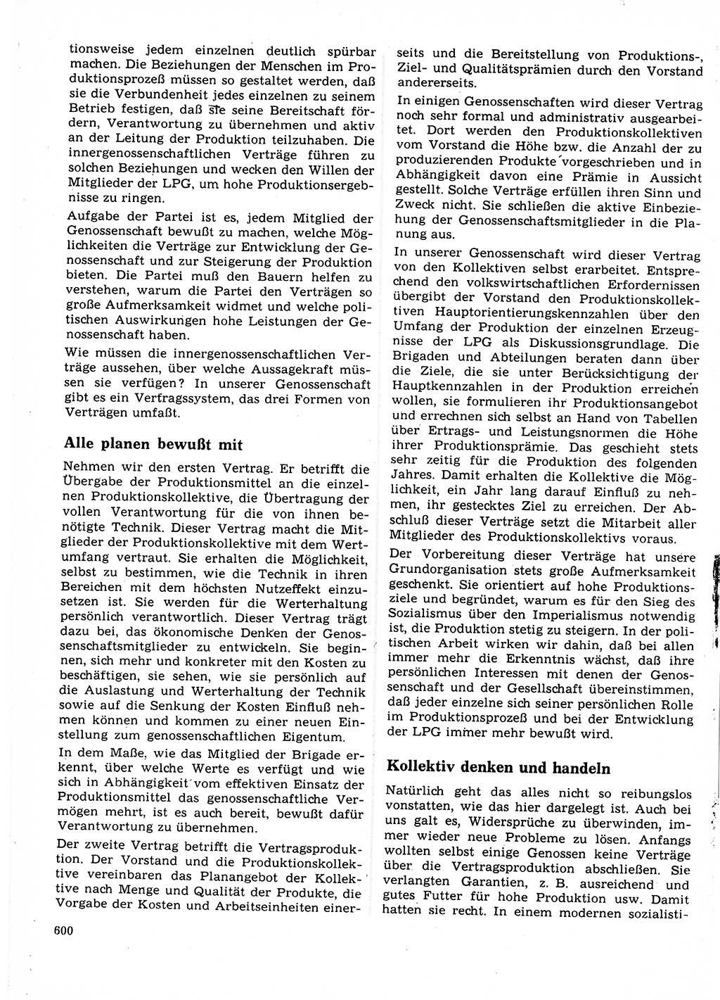 Neuer Weg (NW), Organ des Zentralkomitees (ZK) der SED (Sozialistische Einheitspartei Deutschlands) für Fragen des Parteilebens, 22. Jahrgang [Deutsche Demokratische Republik (DDR)] 1967, Seite 600 (NW ZK SED DDR 1967, S. 600)