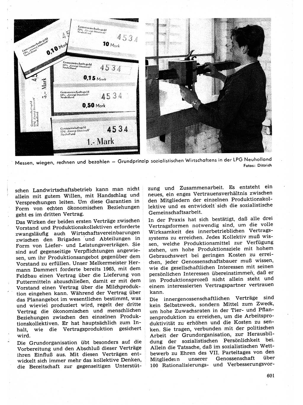 Neuer Weg (NW), Organ des Zentralkomitees (ZK) der SED (Sozialistische Einheitspartei Deutschlands) für Fragen des Parteilebens, 22. Jahrgang [Deutsche Demokratische Republik (DDR)] 1967, Seite 601 (NW ZK SED DDR 1967, S. 601)
