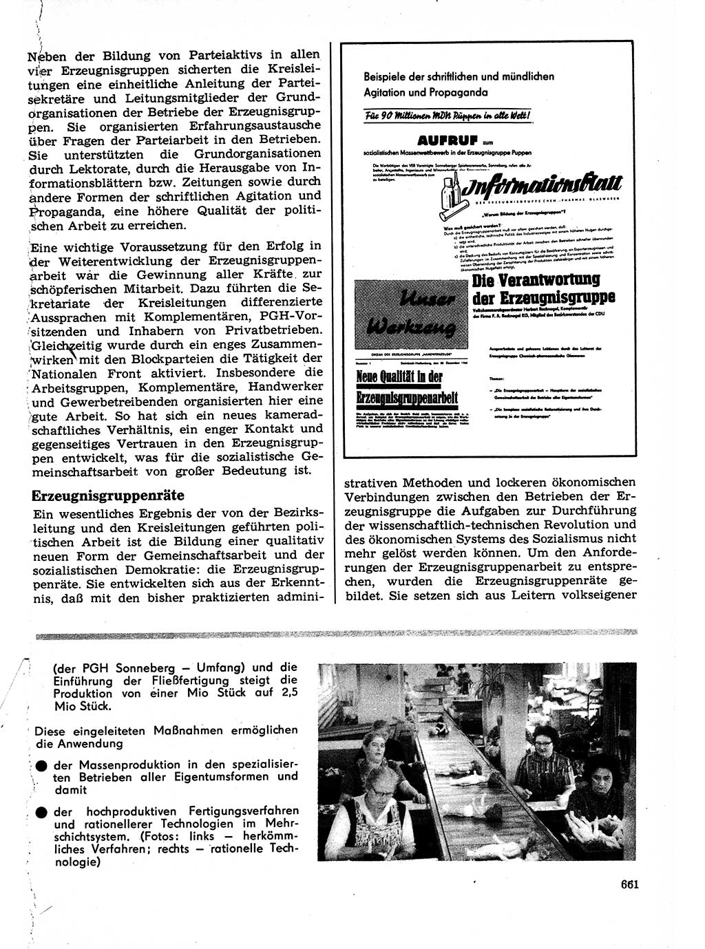 Neuer Weg (NW), Organ des Zentralkomitees (ZK) der SED (Sozialistische Einheitspartei Deutschlands) für Fragen des Parteilebens, 22. Jahrgang [Deutsche Demokratische Republik (DDR)] 1967, Seite 661 (NW ZK SED DDR 1967, S. 661)